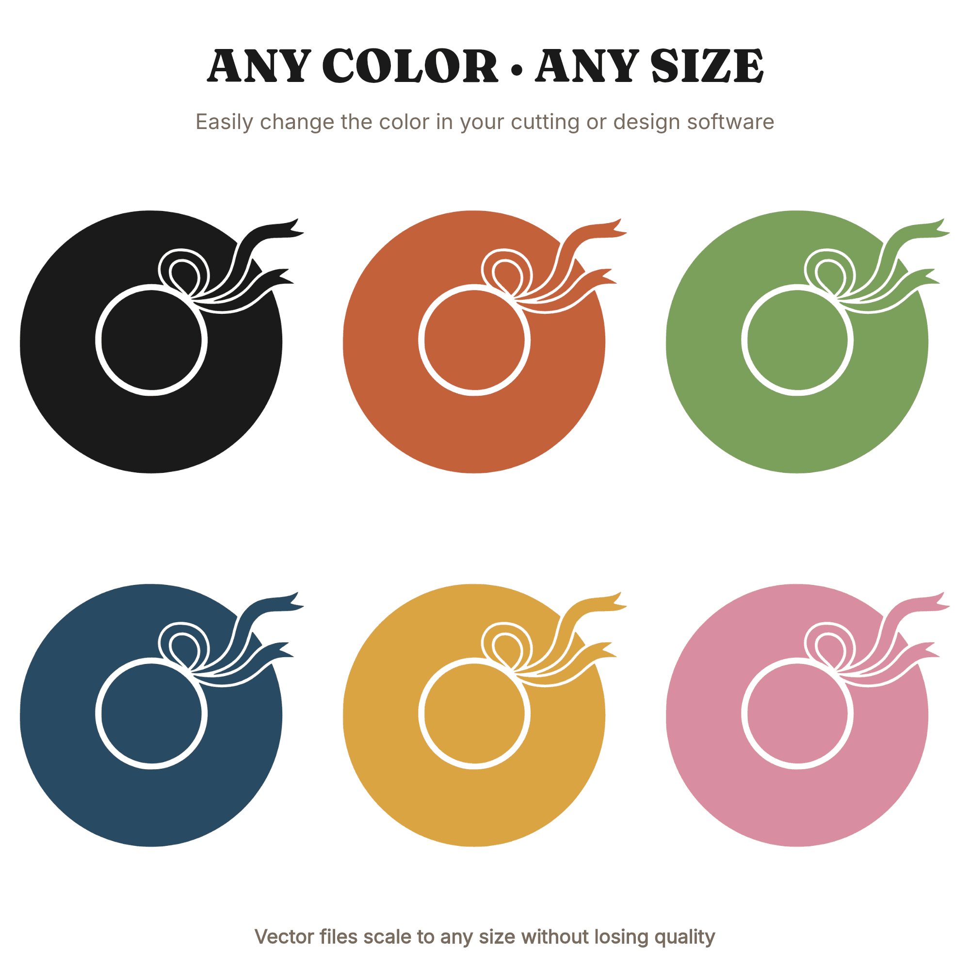 Vintage Garden Hat SVG PNG, Wide Brim Hat with Ribbon, Mid-Century Mother's Day Cut File Design — view 2