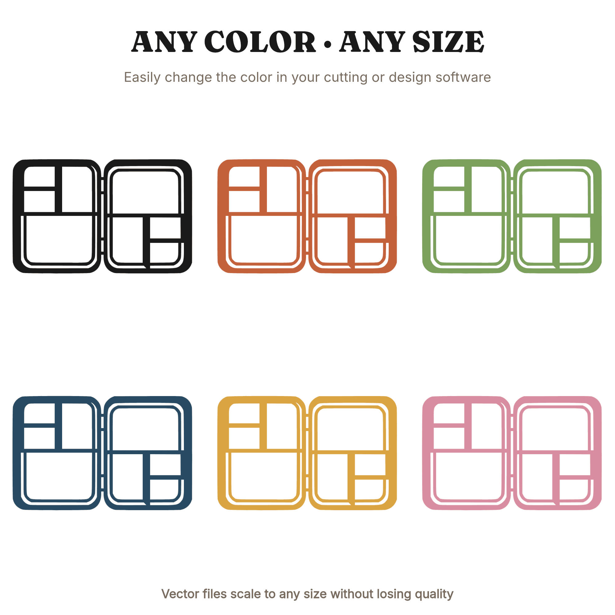 Vintage Metal Lunchbox SVG PNG, Retro 1950s Lunchbox Opened Flat Aerial View, Back to School SVG — view 2