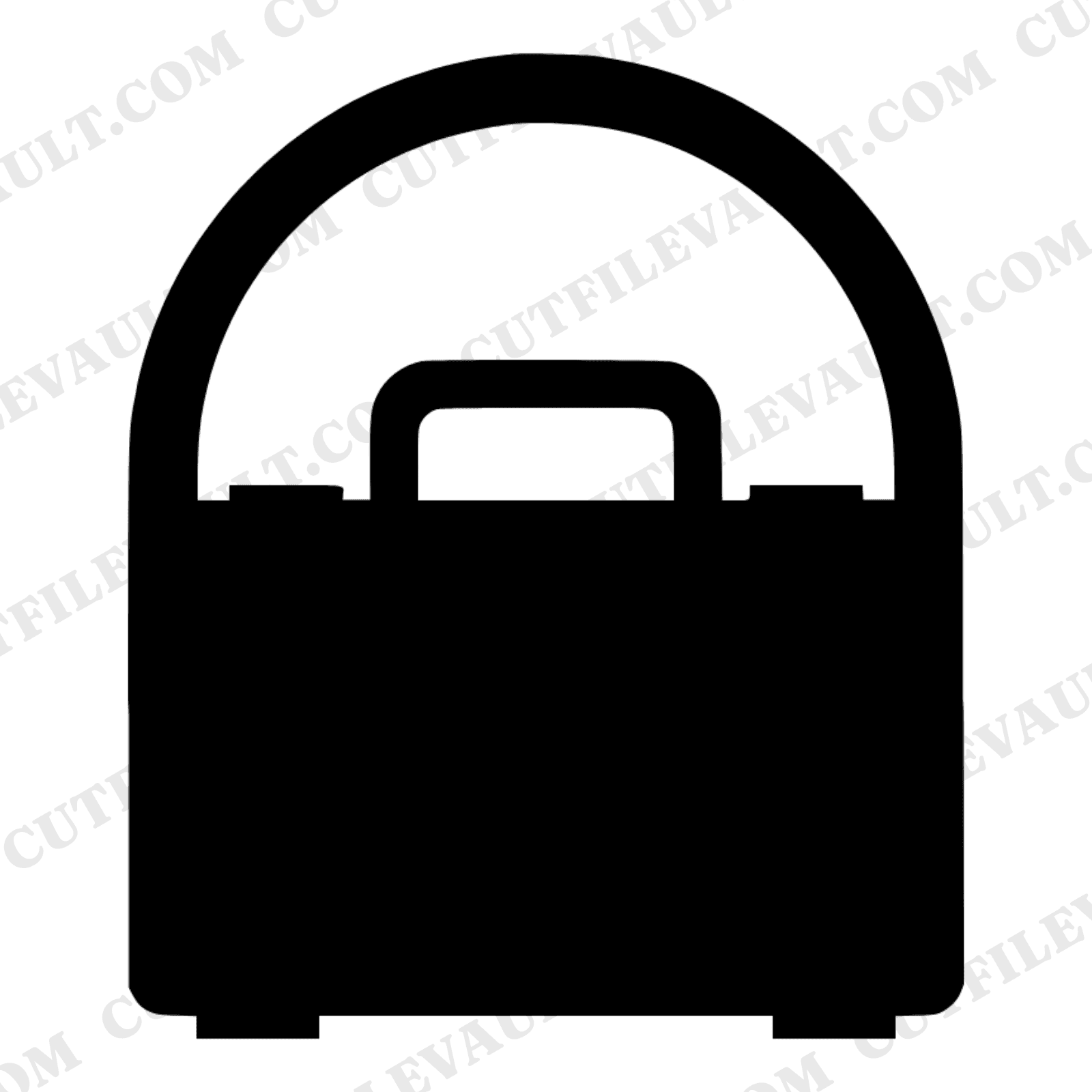 Toolbox SVG, Father's Day Tool Box PNG, Dad Silhouette Cut File, Handyman Craft Design