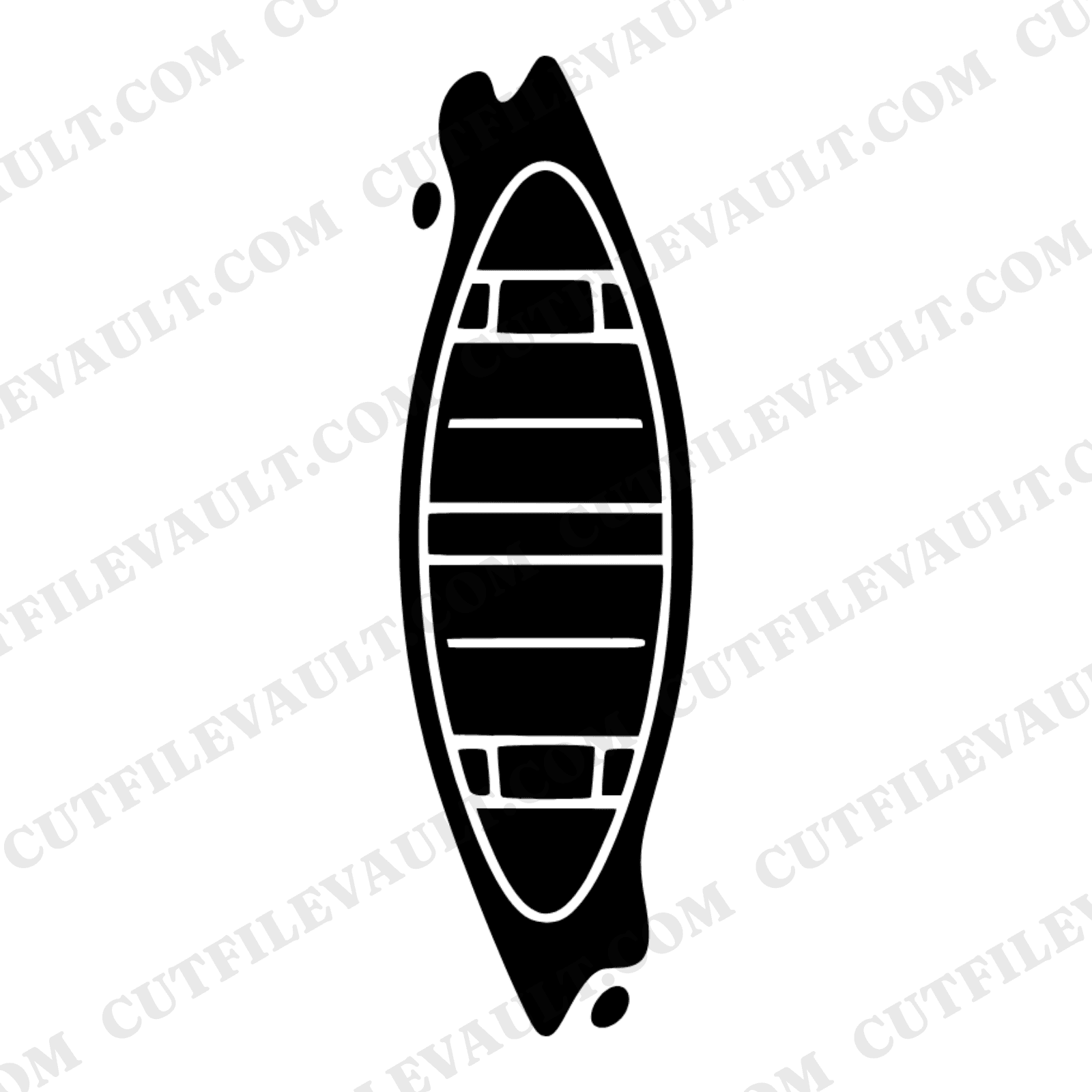 Overhead Canoe SVG PNG, Fathers Day Canoe Silhouette, Adventure Dad Cut File, Outdoor Canoe Design