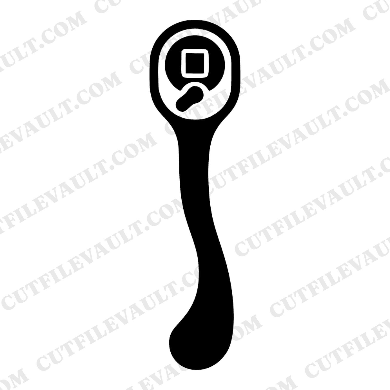 Retro Ratchet Wrench SVG PNG Father's Day Tool Silhouette Cut File for Cricut Vinyl Crafts