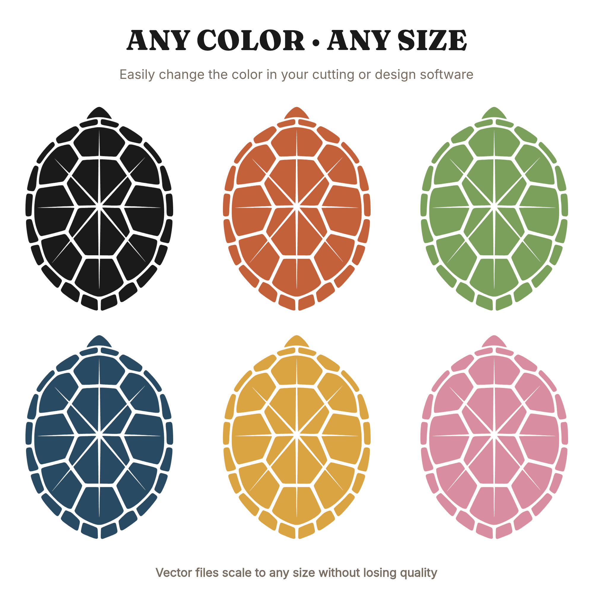 Celestial Turtle Shell Constellation SVG PNG Art Deco Geometric Cut File for Cricut Silhouette — view 2