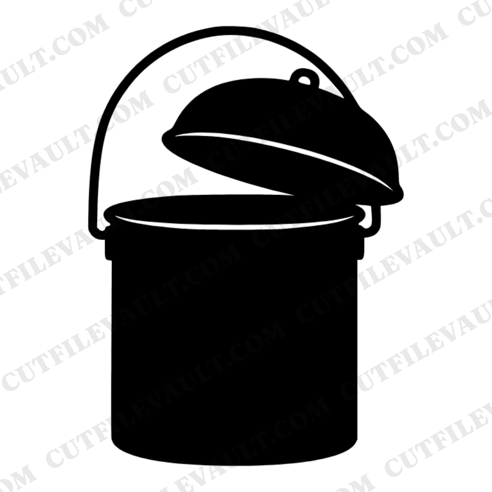 Labor Day Lunch Pail SVG PNG Classic Worker Lunchbox Cut File Blue Collar Heritage Design