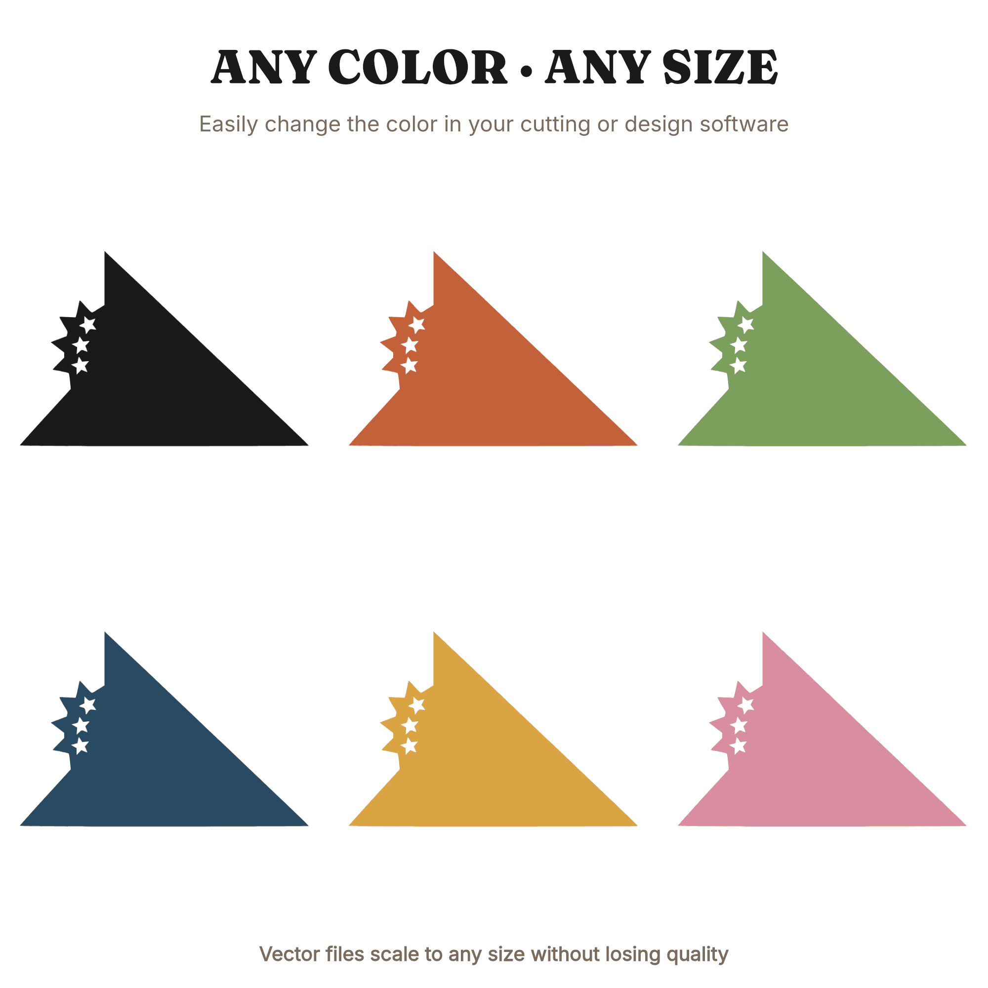 Memorial Day Folded Flag Triangle SVG PNG, Patriotic Silhouette Cut File, Veteran Honor Design — view 2