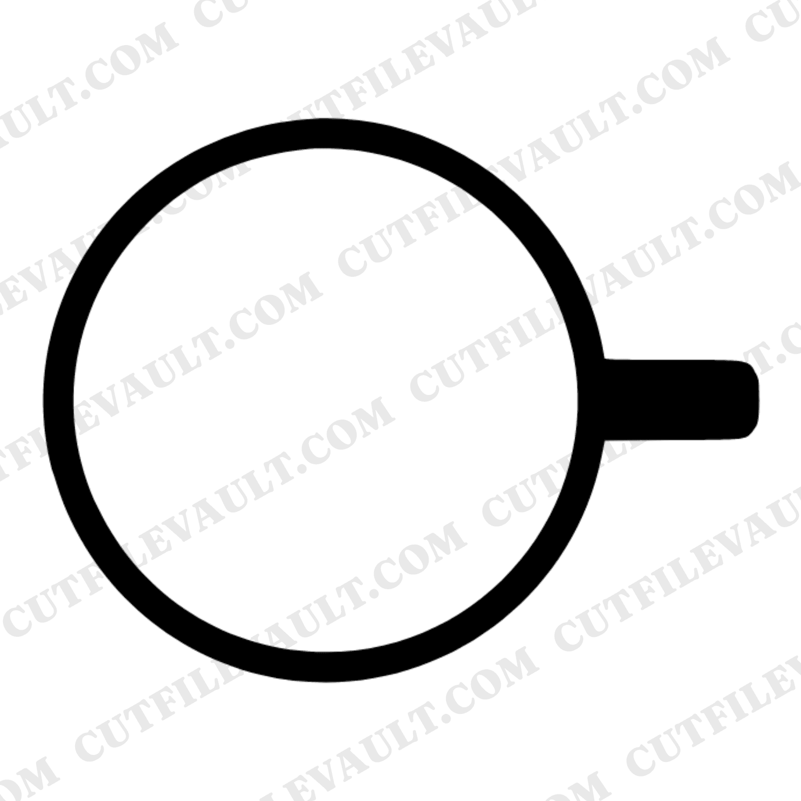 Father's Day Coffee Mug SVG PNG Overhead View Dad Morning Coffee Cup Cut File Scandinavian Line Art