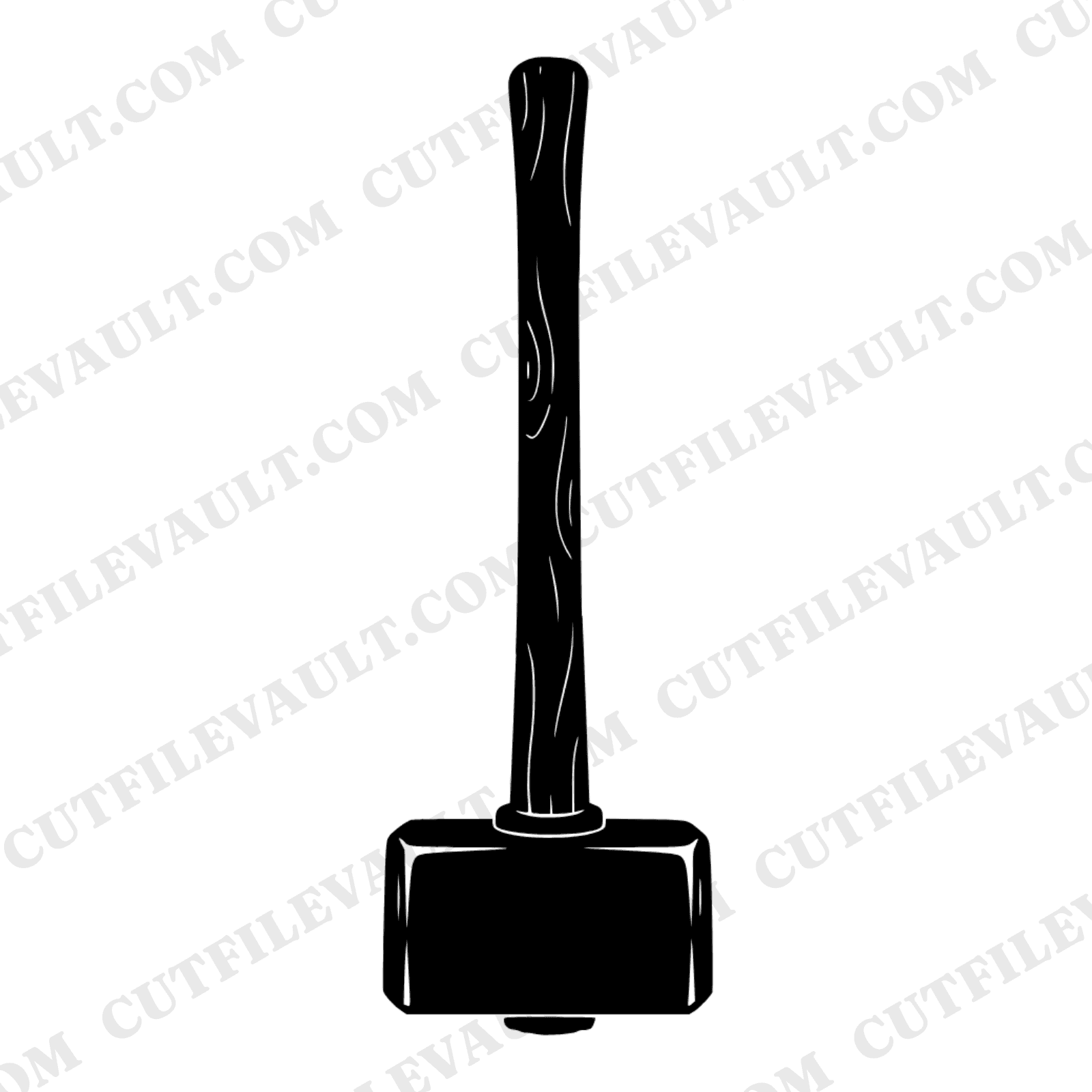 Labor Day Sledgehammer SVG PNG Boho Working Class Tribute Silhouette Cut File Tool Tattoo Flash — view 1