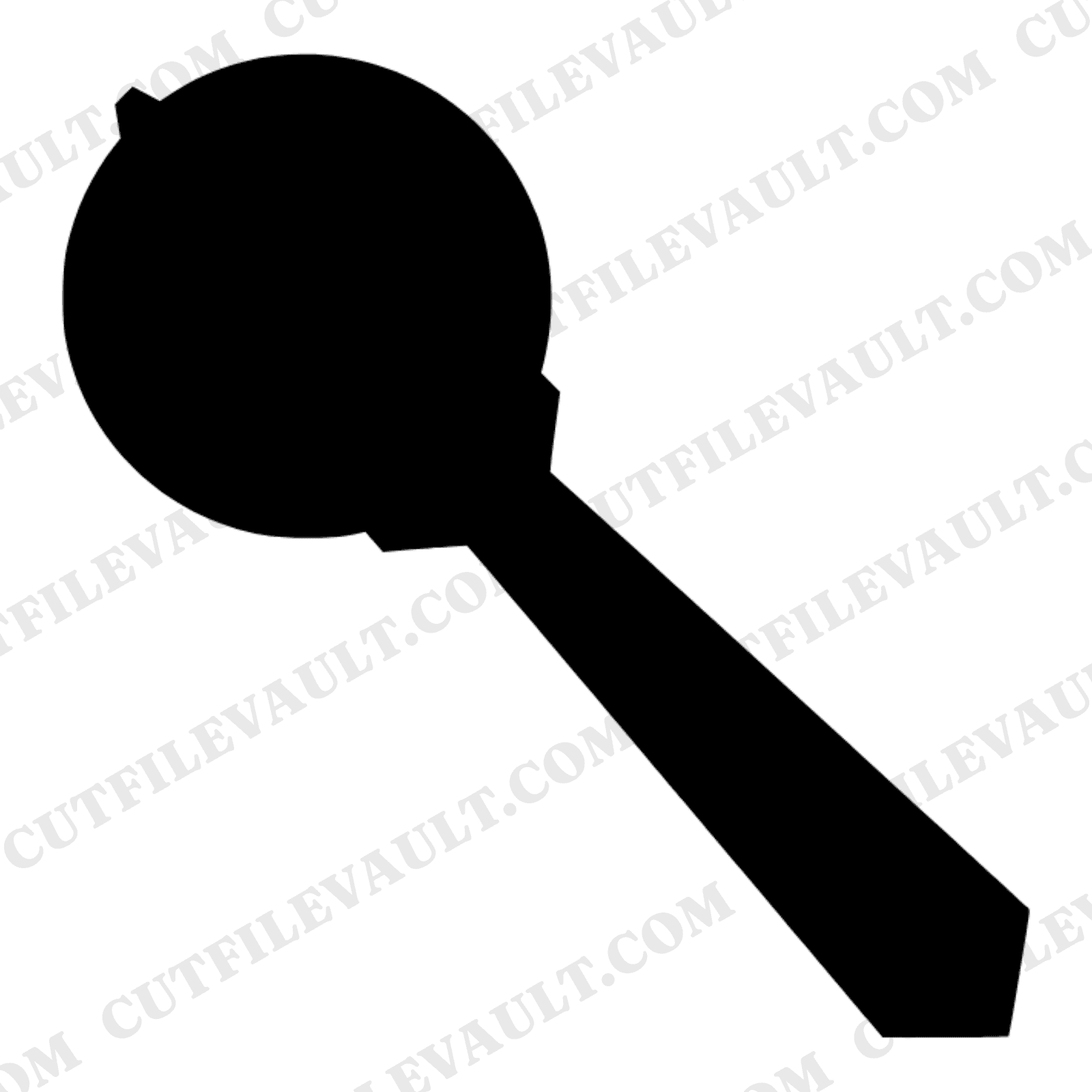 Ice Cream Scoop SVG PNG Diagonal National Ice Cream Day Cut File Modern Geometric Summer Craft — view 1