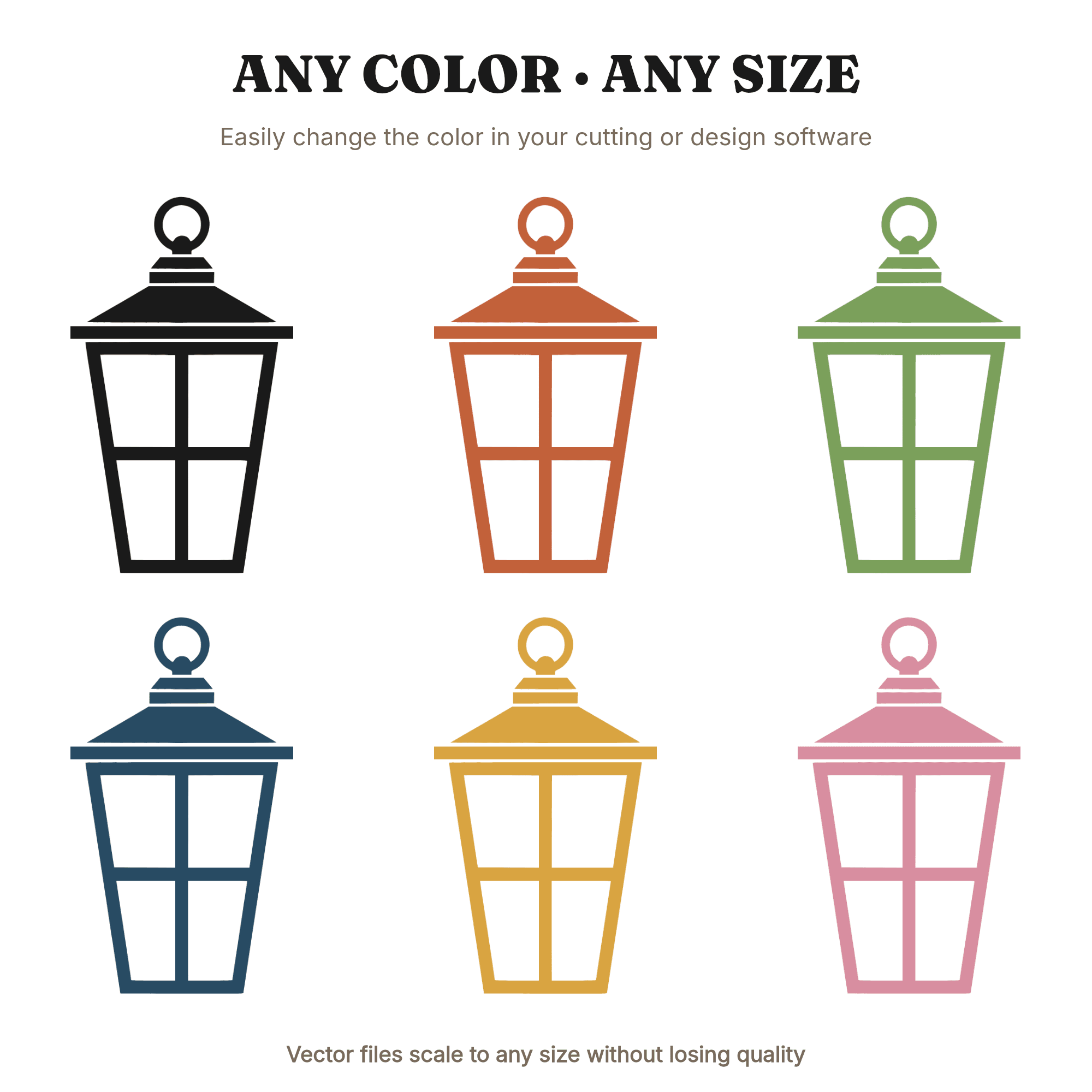 Colonial Lantern SVG PNG, Geometric Stained Glass Patriotic Cut File, Fourth of July SVG Design — view 2