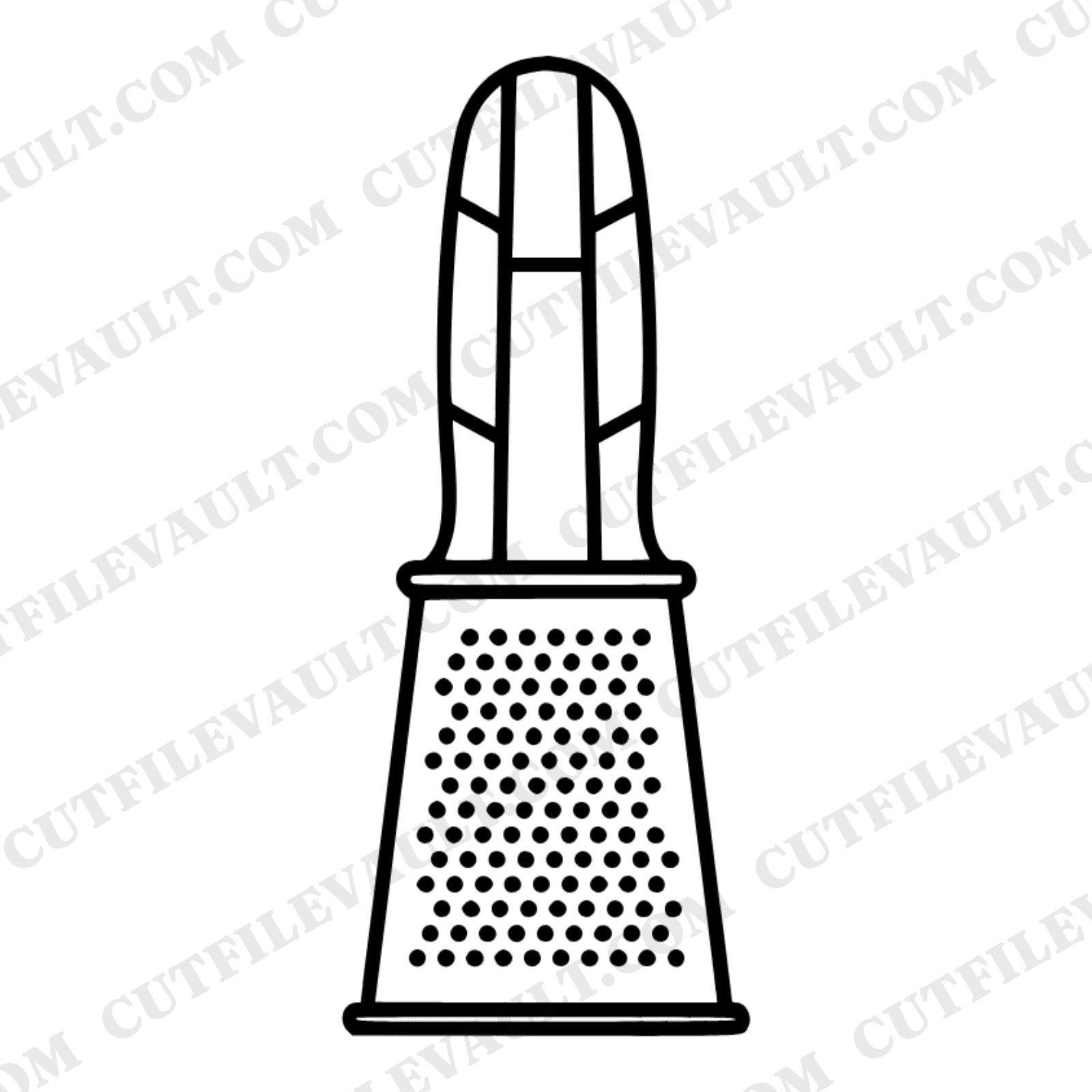 Vintage Nutmeg Grater SVG PNG, Pumpkin Spice Kitchen Cut File, Scandinavian Line Art, Fall Baking — view 1