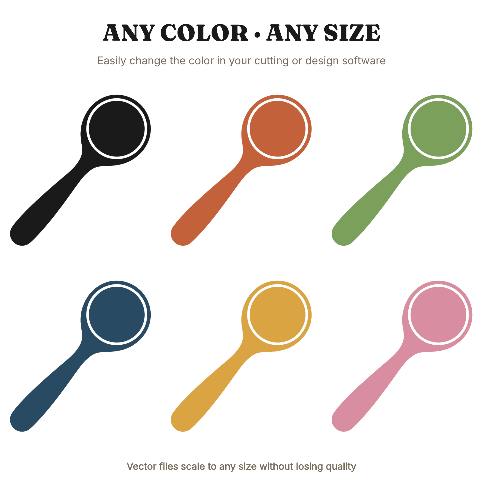 Retro Ice Cream Scoop SVG PNG, 70s Diagonal Silhouette Cut File, National Ice Cream Day Clipart — view 2