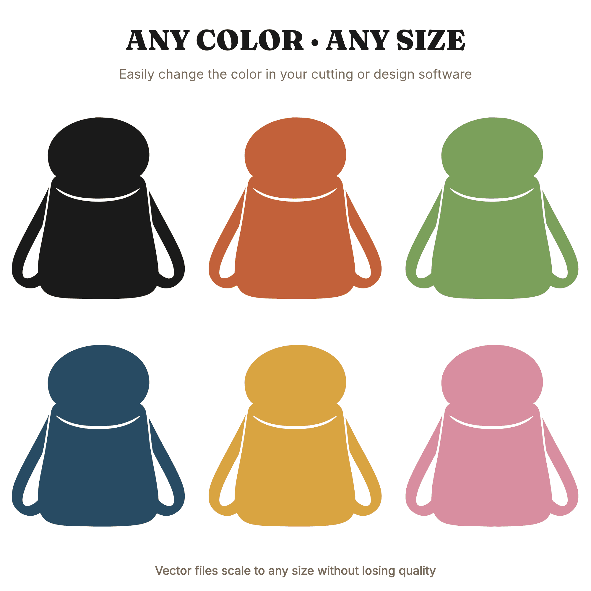 Open Backpack SVG PNG, School Bag Silhouette Cut File, Back to School Clipart, Classroom Decor SVG — view 2