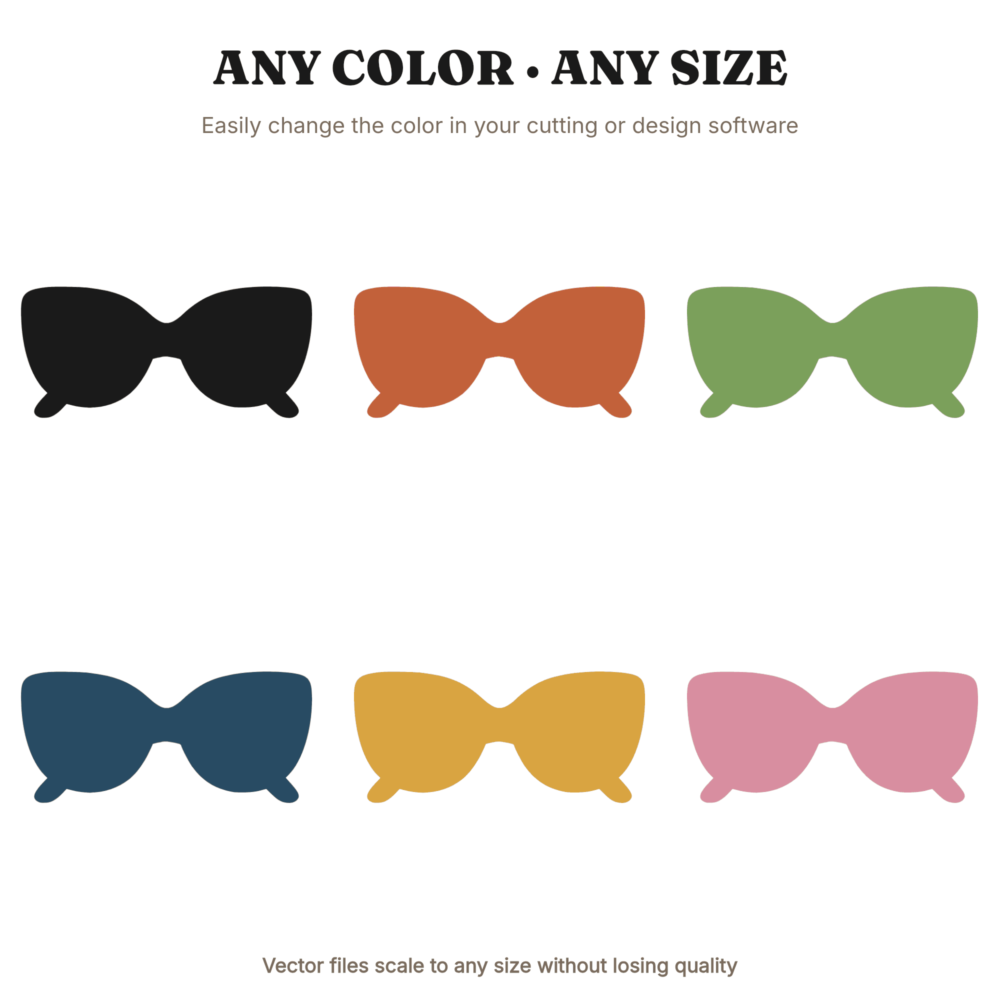 Summer Solstice Sunglasses SVG PNG, Kawaii Character Silhouette Cut File, Boho Summer Craft Design — view 2