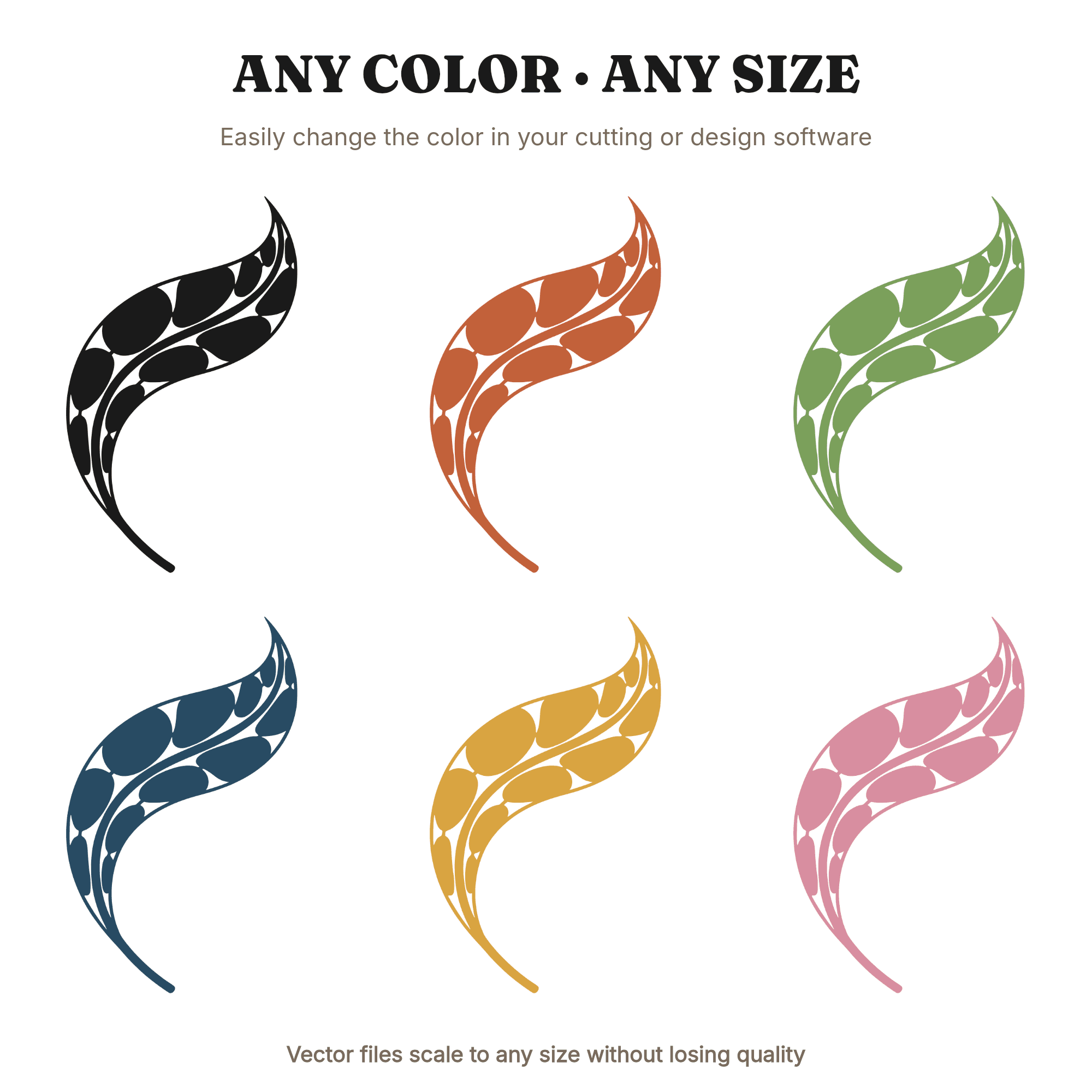 Notebook Spiral Stained Glass SVG PNG Back to School Unfurling Coil Abstract Design Cut File — view 2