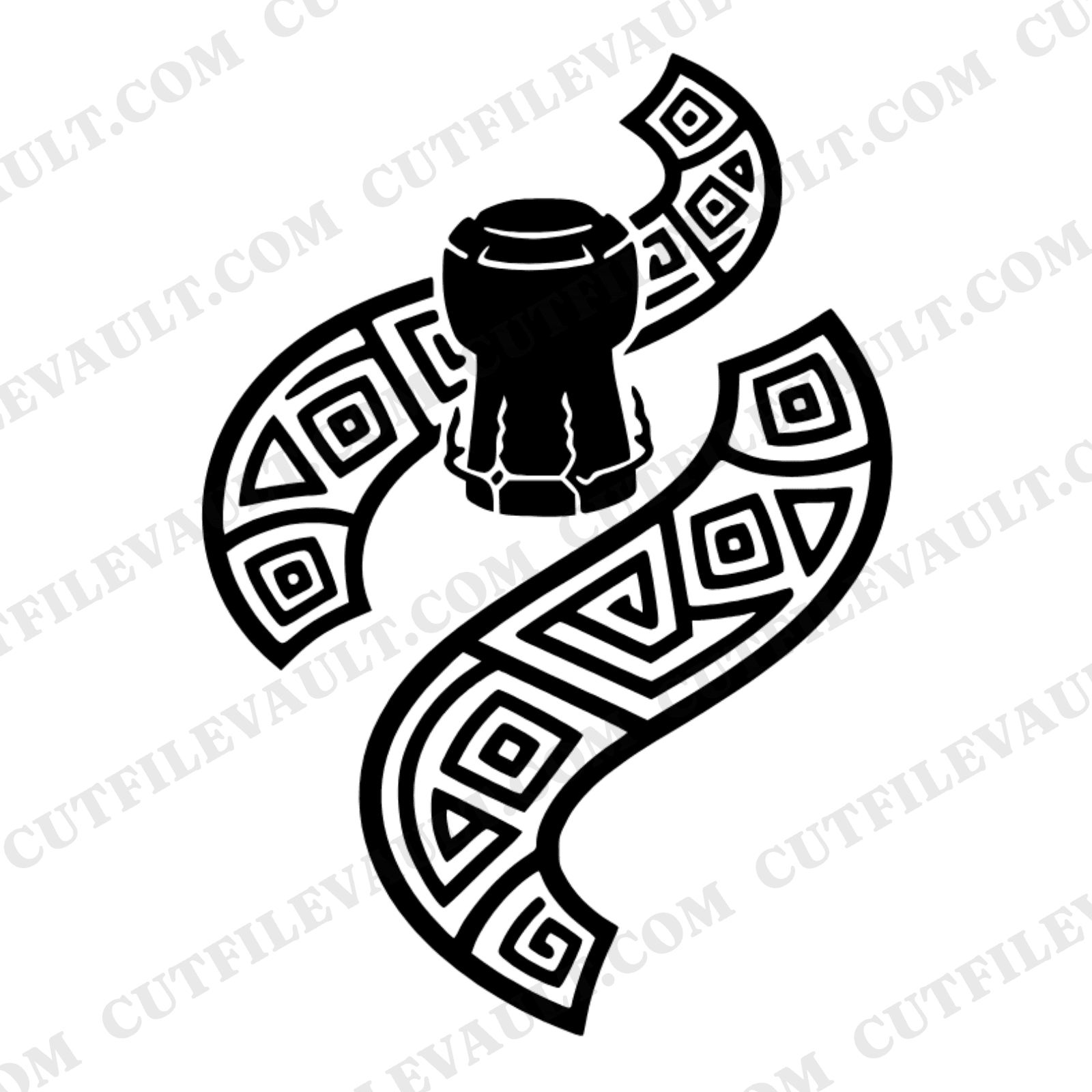 Art Deco Champagne Cork Pop SVG PNG, Wedding Celebration Cut File, Bridal Shower Decor Design — view 1
