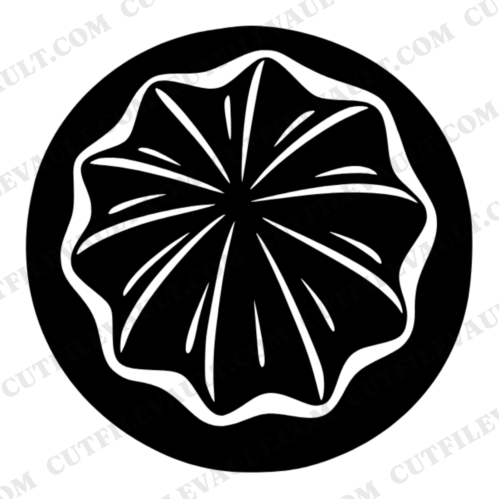 Citrus Reamer SVG PNG Spiral View Kitchen Tool Cut File Boho Lemonade Summer Retro Design — view 1