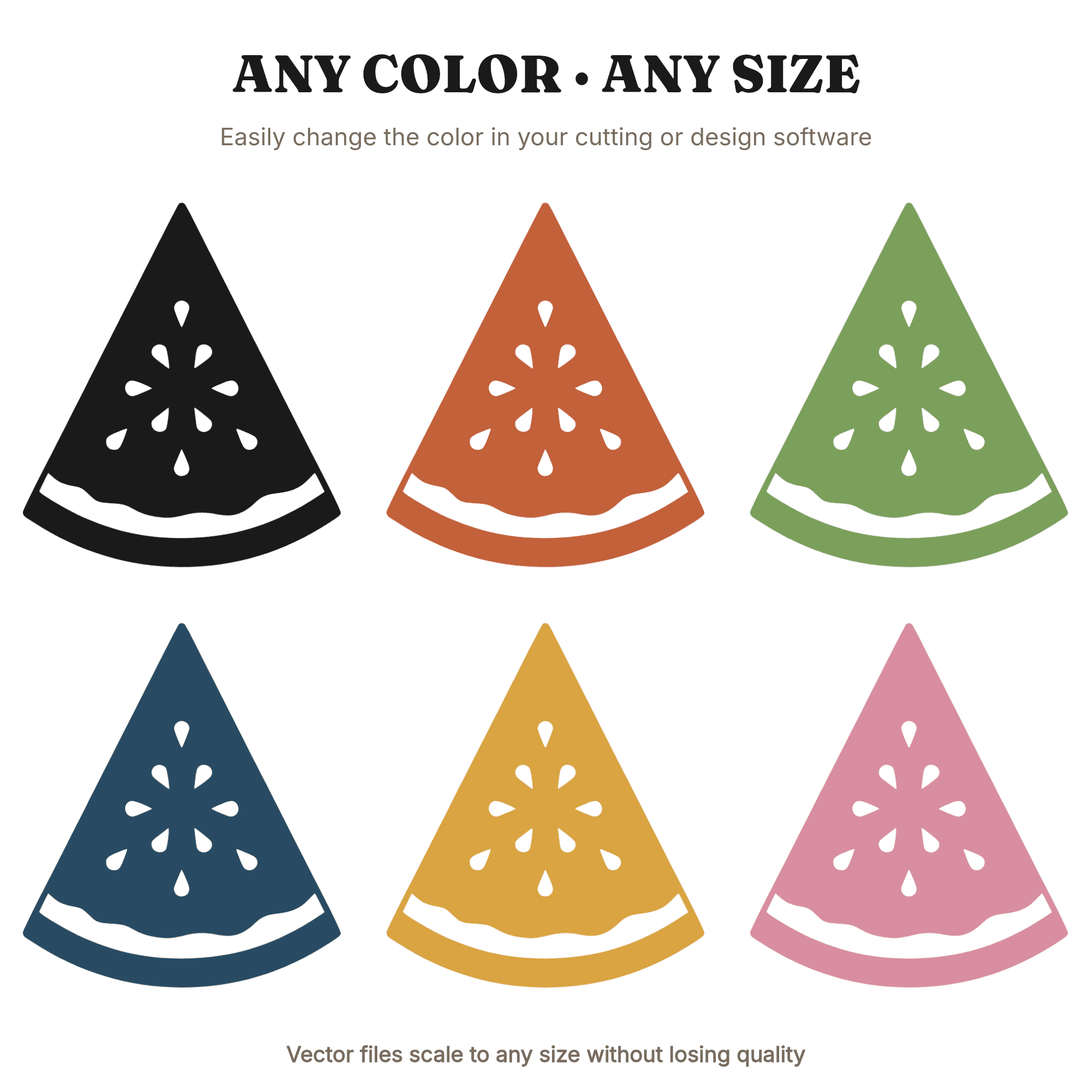 Patriotic Watermelon SVG PNG Art Deco Independence Day Cut File 4th of July Summer Craft Design — view 2