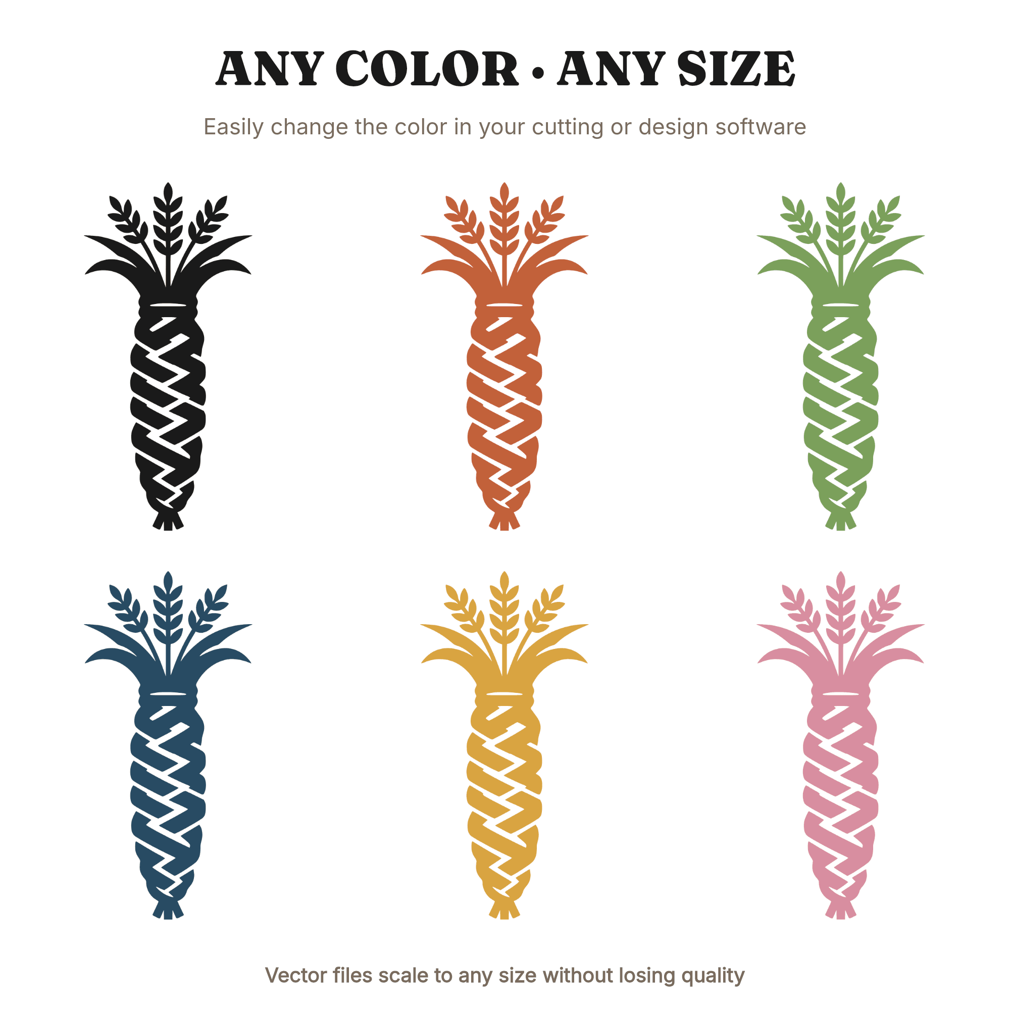 Spiral Corn Dolly SVG PNG, Wheat Crown Talisman Cut File, Autumn Equinox Folk Art Harvest Design — view 2