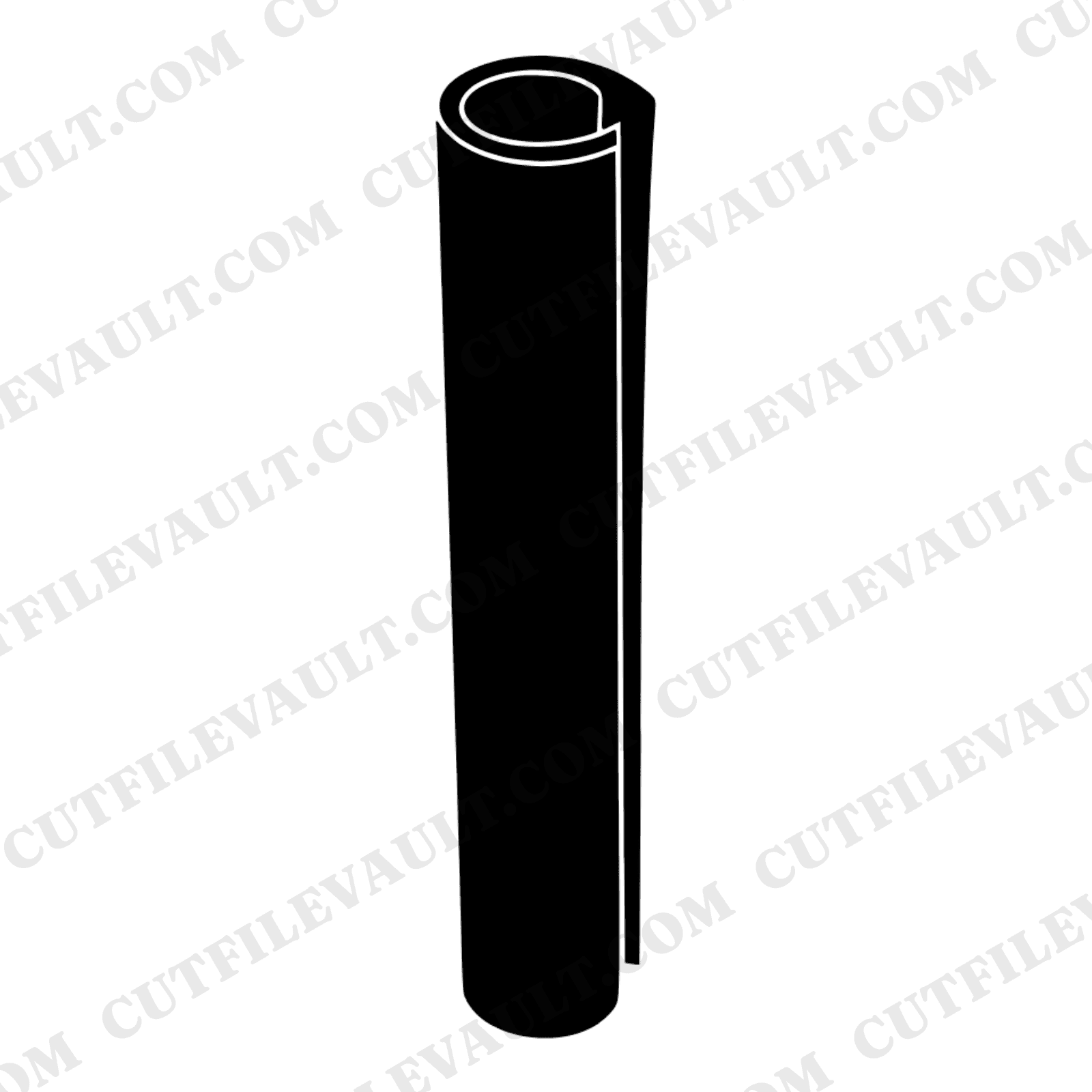 Rolled Blueprint SVG PNG, Back to School Cut File, Minimalist Architecture Line Art, Planning Design — view 1