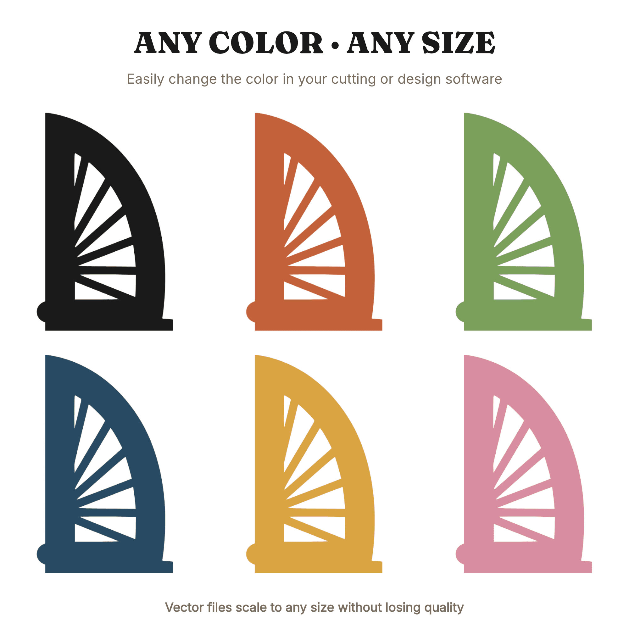 Protractor SVG PNG Back to School Semicircle Fan Cut File Math Teacher Geometry Craft Design — view 2