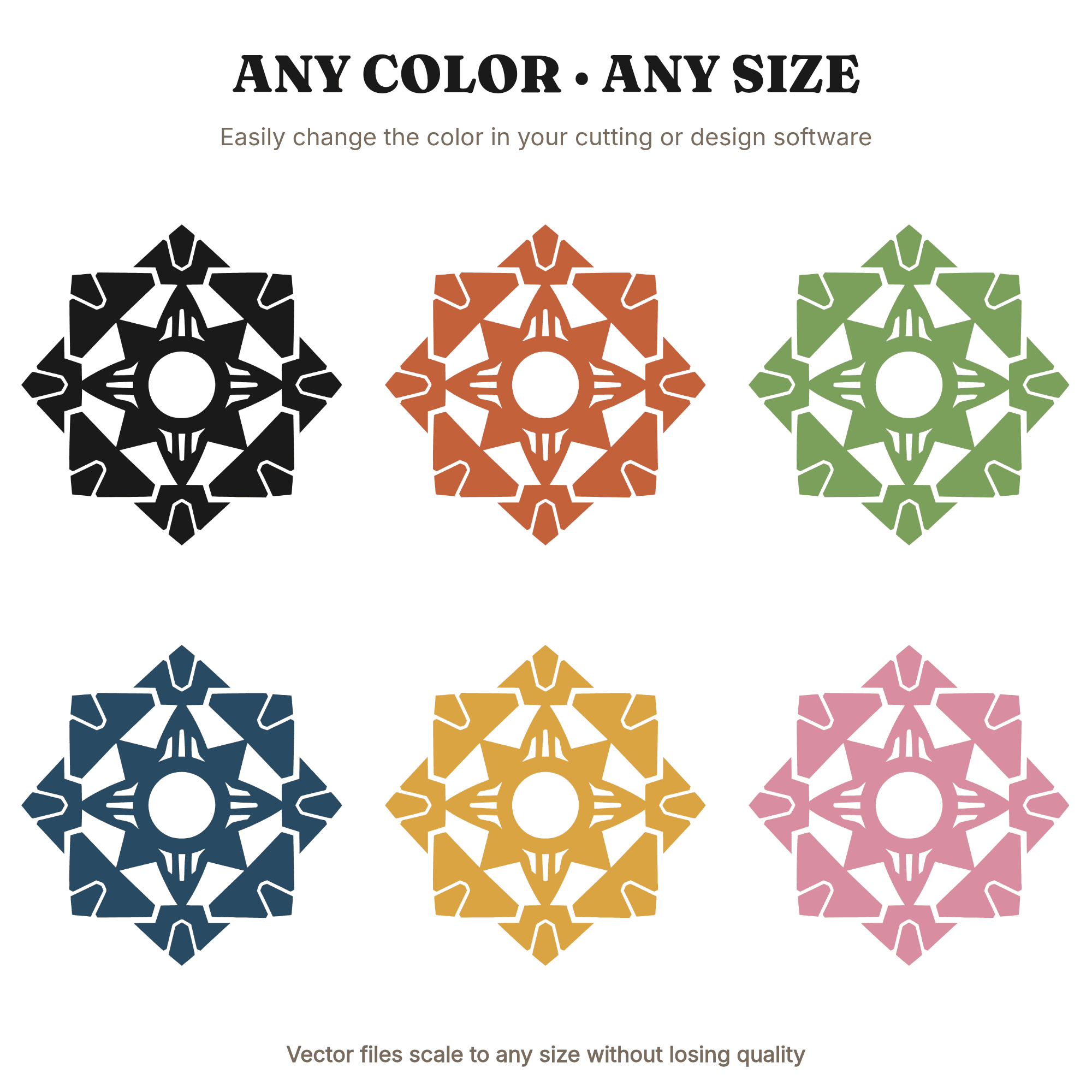 Colonial Tricorn Hat Mandala SVG PNG, Independence Day Compass Rose Cut File, 4th of July Decor — view 2