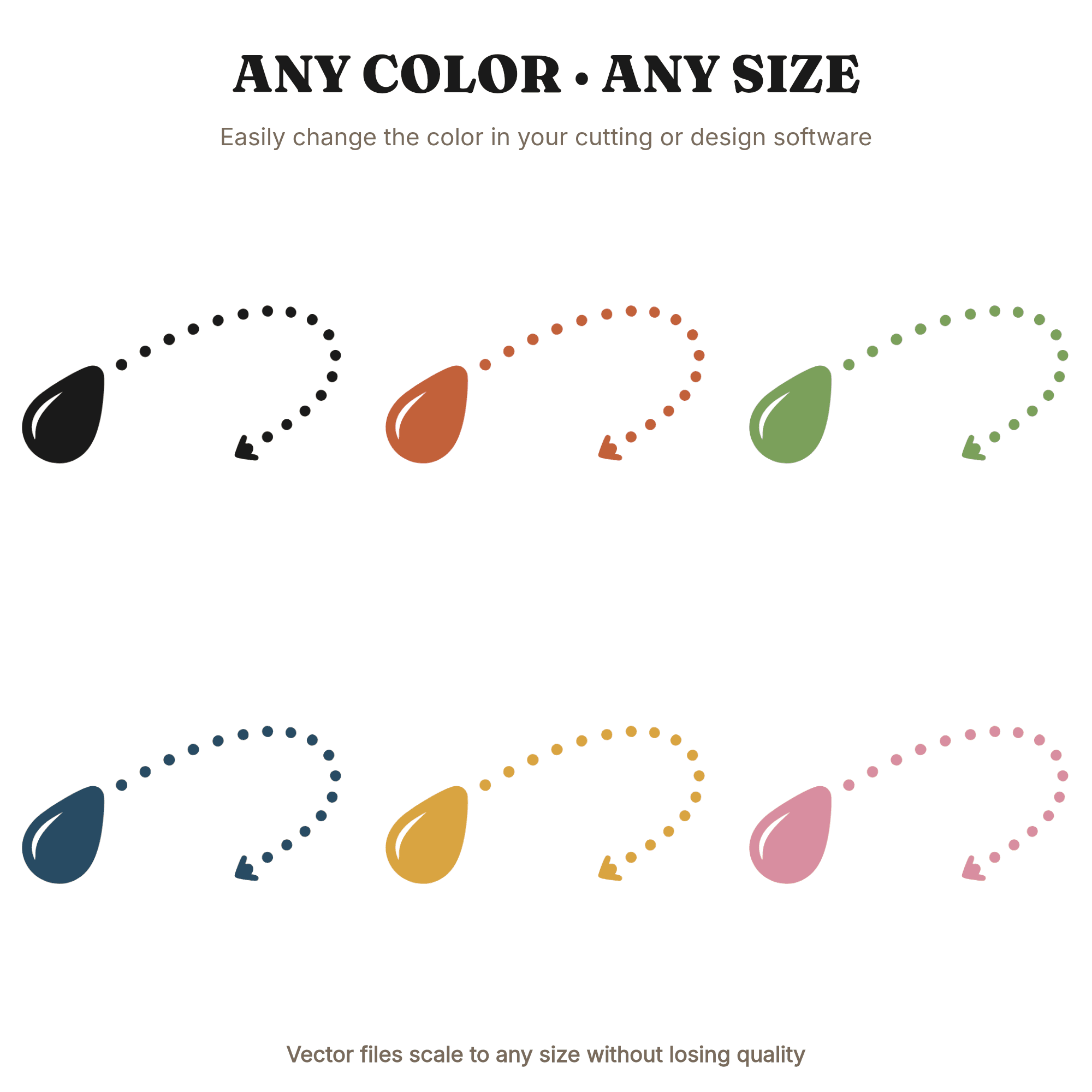 Watermelon Seed SVG PNG Mid-Century Summer Nostalgia Cut File for National Watermelon Day Crafts — view 2