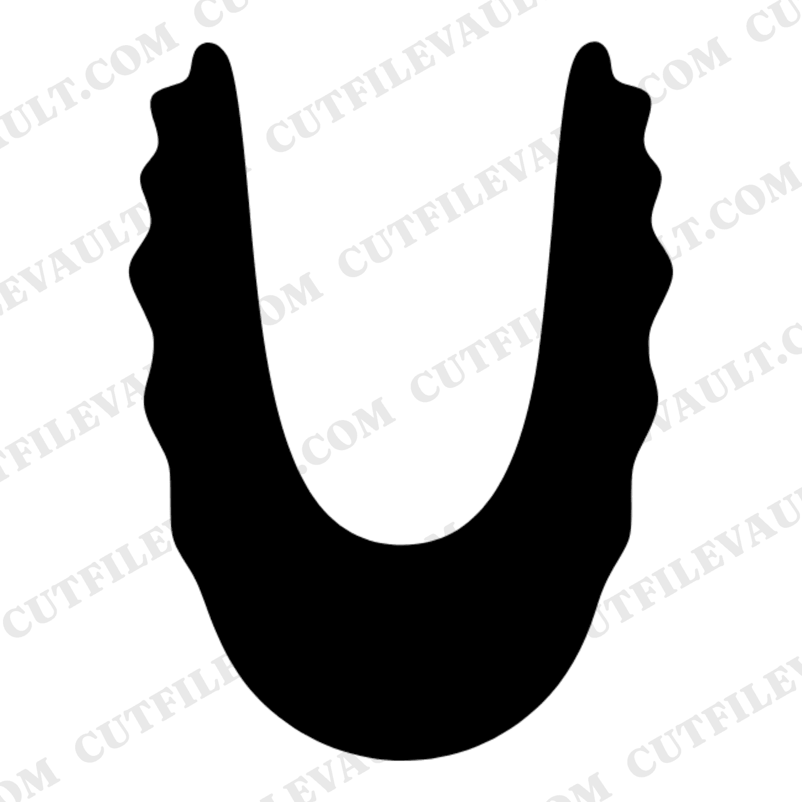 Organic Taco Shell SVG PNG, Abstract Fluid Blob Taco Silhouette, National Taco Day Cut File — view 1