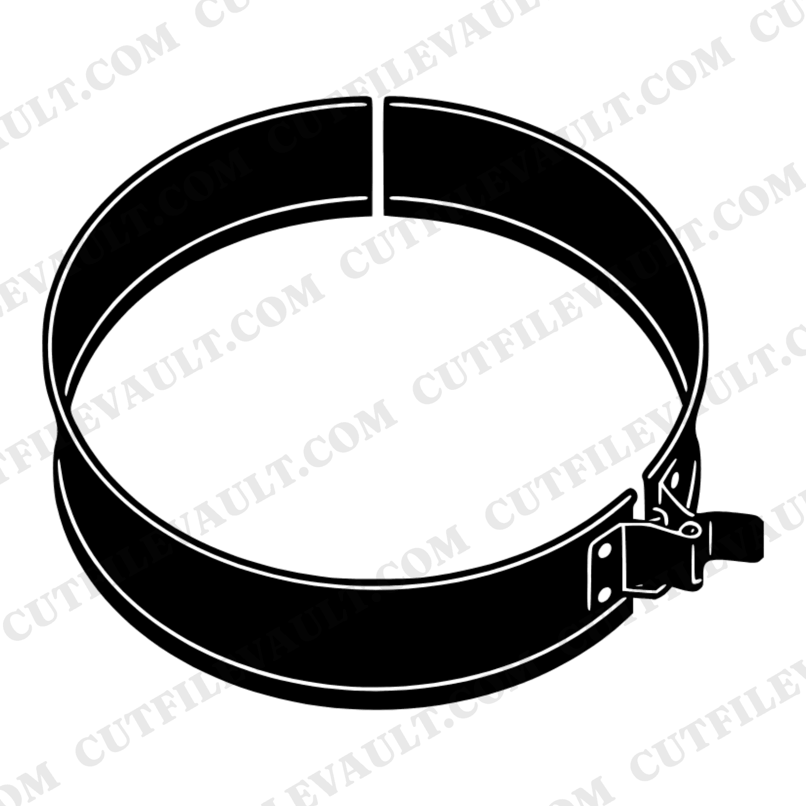 Springform Pan SVG PNG, Baking Kitchen Tool Cut File, National Cheesecake Day Clipart, Baker Gift — view 1