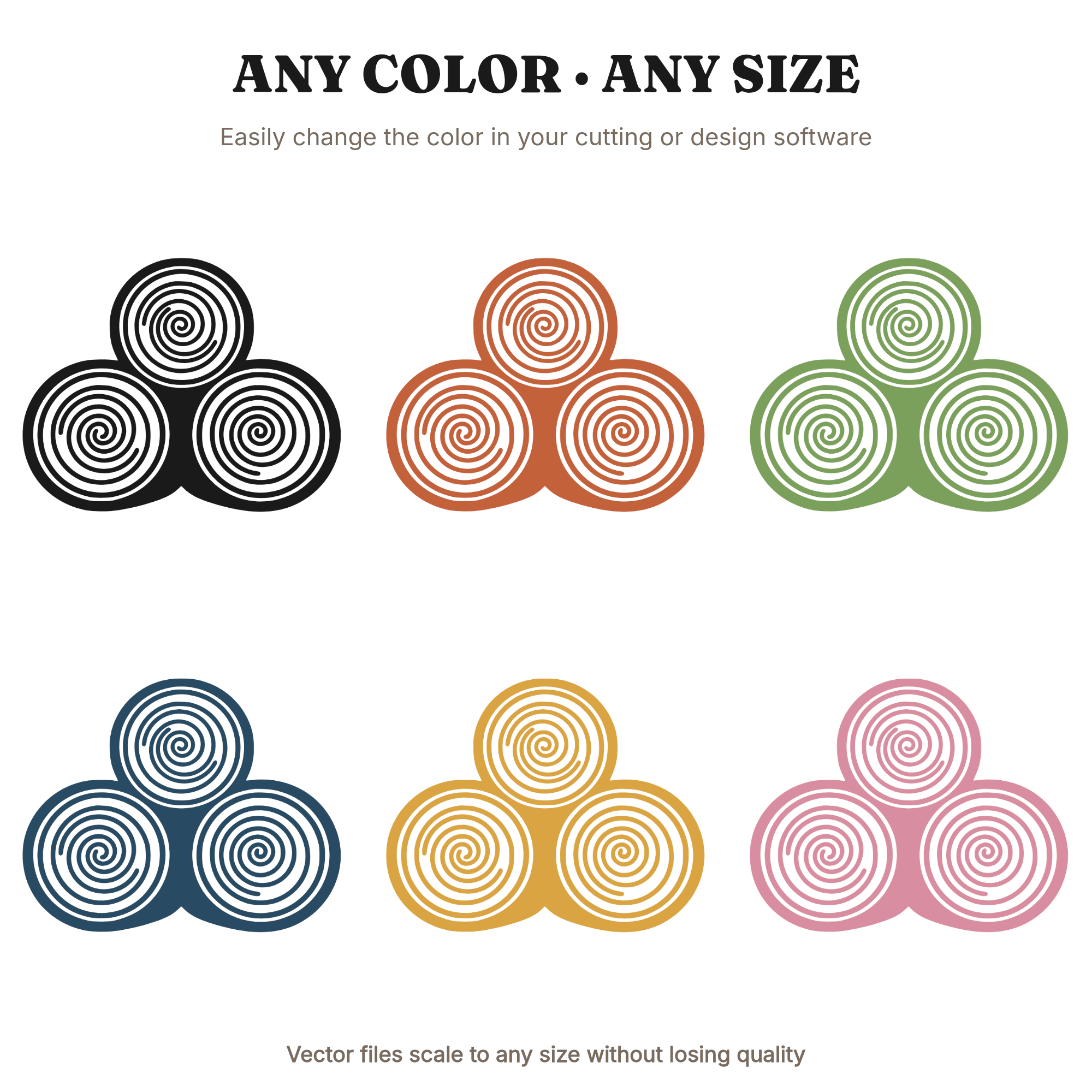Harvest Hay Bales SVG PNG Retro 70s Autumn Equinox Cut File Farmhouse Fall Decor Clipart — view 2