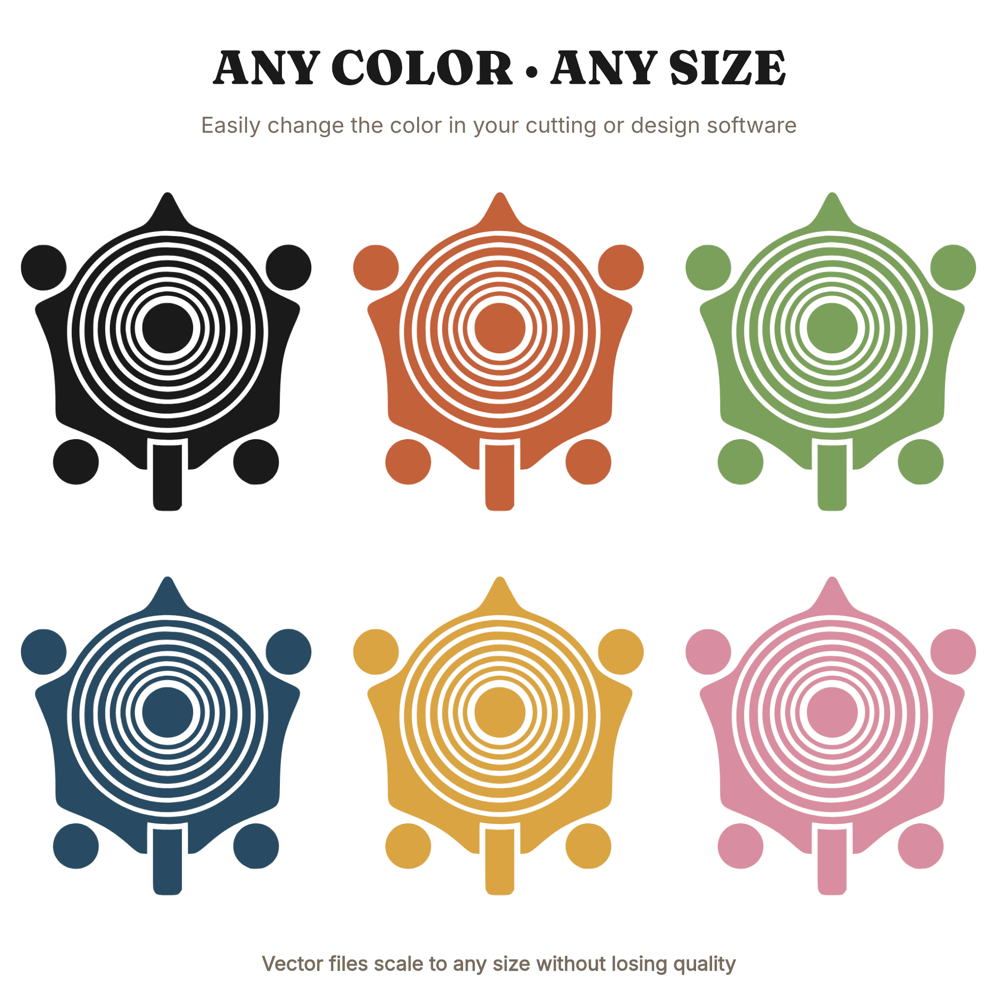 Vintage Percolator Coffee Pot Top View SVG PNG, Mid-Century Mandala Coffee Day Design Cut File — view 2