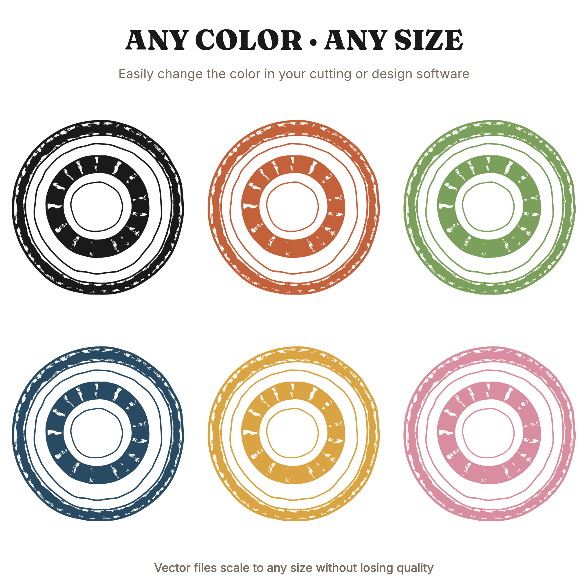 Watermelon Rind Nautilus Spiral SVG PNG, National Watermelon Day August 3rd Vintage Botanical Cut File — view 2