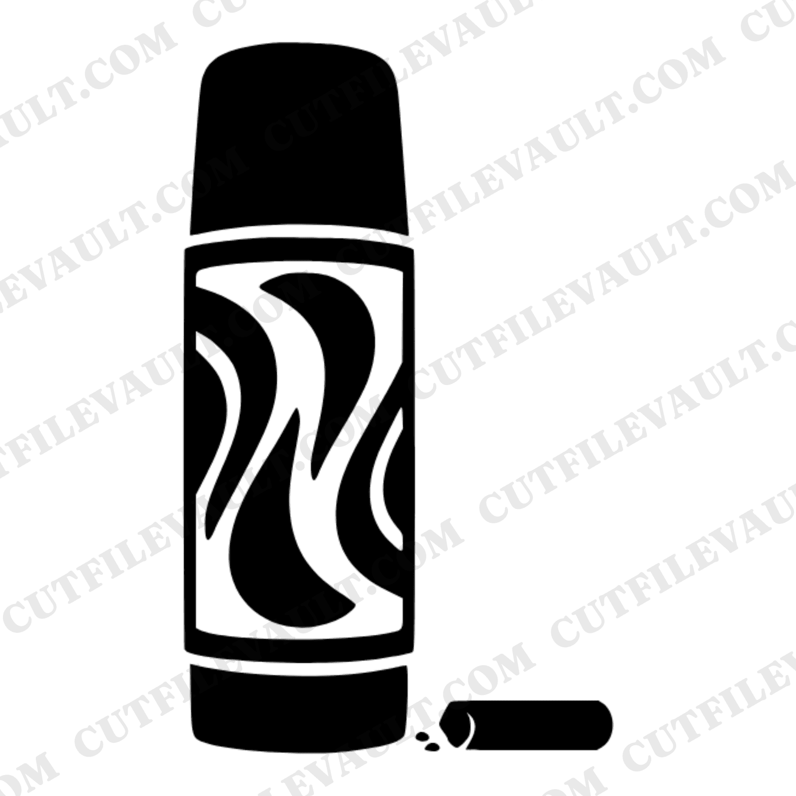 Vintage Mechanical Chalk Holder SVG PNG World Teacher Day Cut File Retro 70s Classroom Appreciation — view 1
