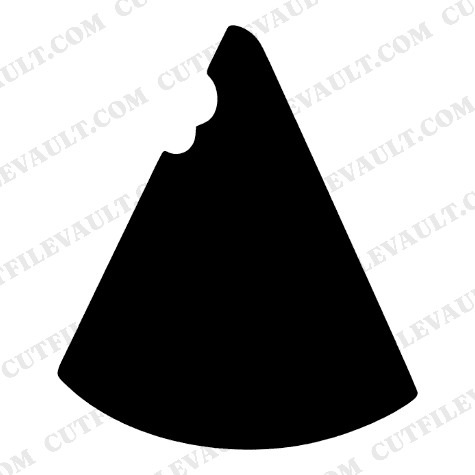 Bitten Watermelon Slice SVG PNG, Farmhouse Summer Silhouette, National Watermelon Day Cut File — view 1