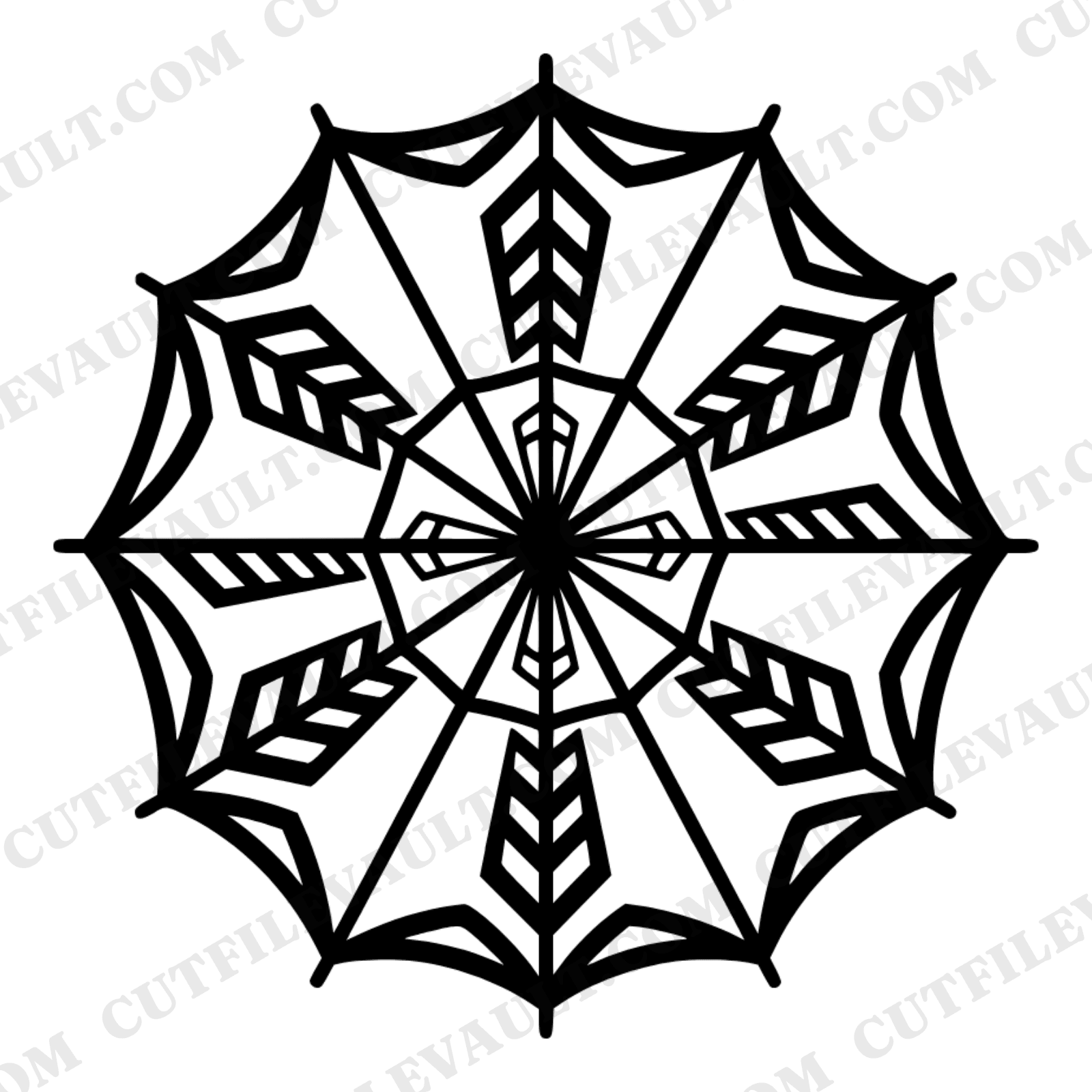 Art Deco Parasol SVG PNG, Vintage Bridal Sunburst Wedding Umbrella Cut File, Garden Party Decor — view 1