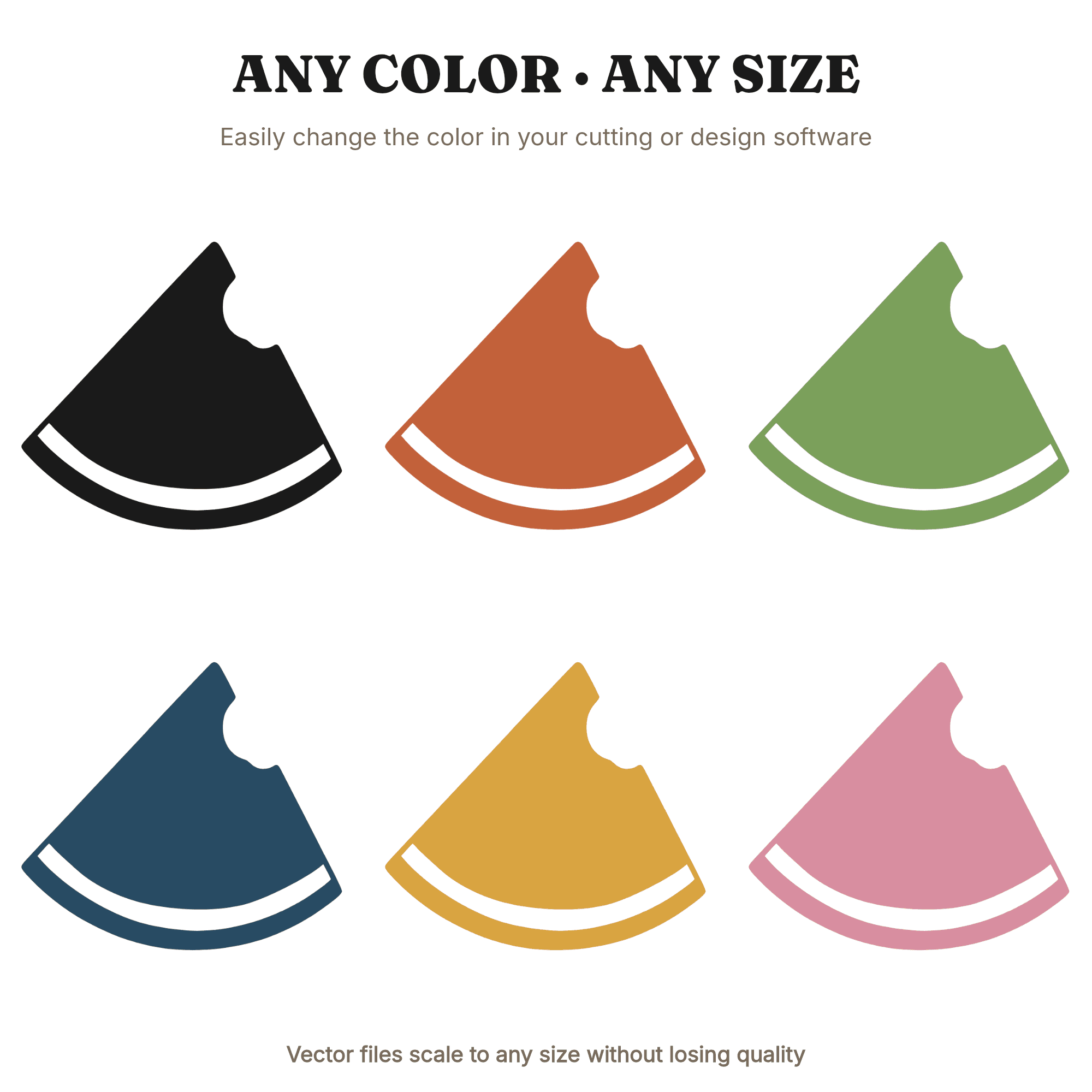 Watermelon Bite SVG PNG, Crescent Moon Bite Silhouette, Summer Fruit Cut File, National Watermelon Day — view 2