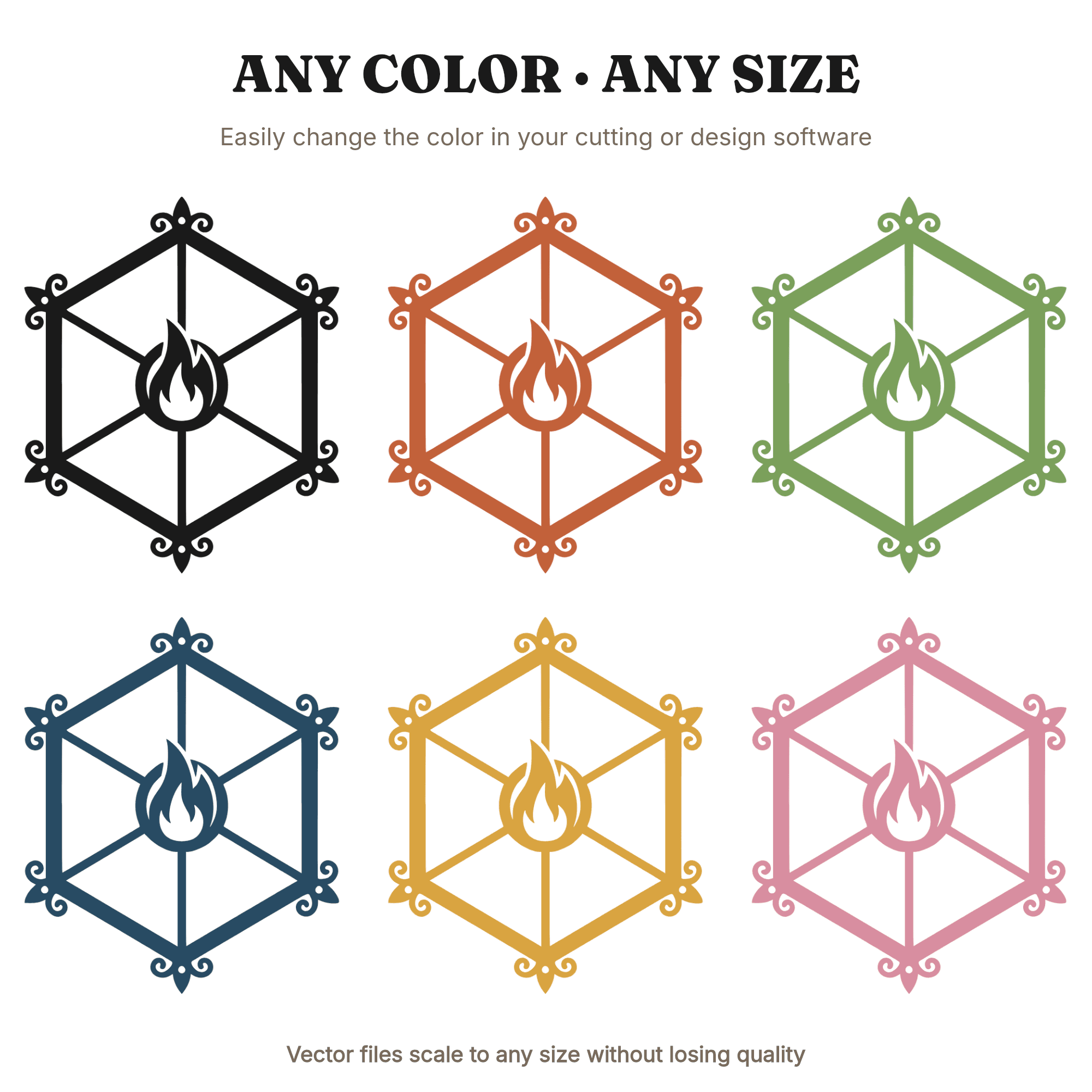 Victorian Lantern Top View SVG PNG, Halloween Steampunk Cut File, Vintage Gothic Geometric Design — view 2