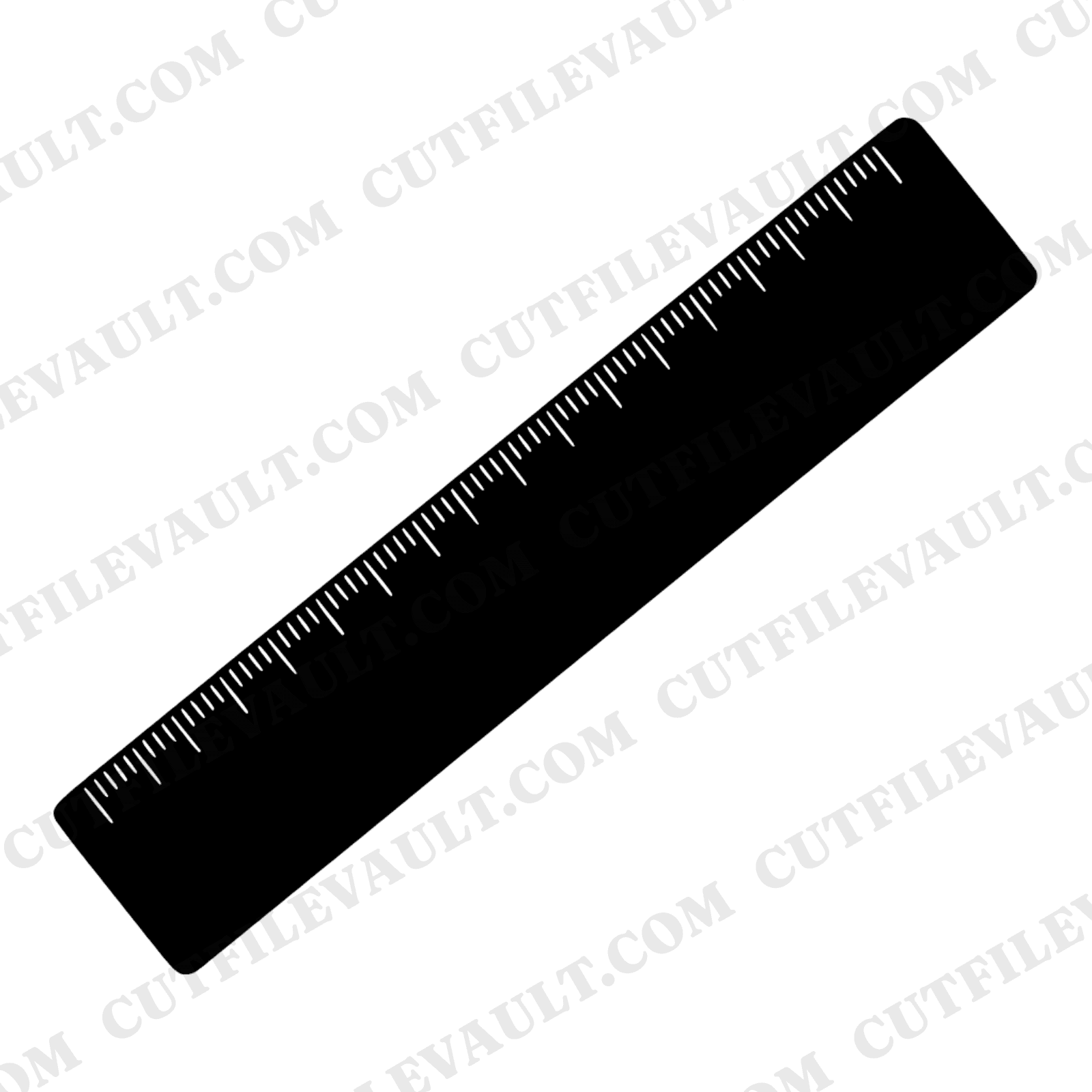 Wooden Ruler SVG PNG, Back to School Cut File, Classroom Decor, Teacher Clipart, Nursery Wall Art — view 1