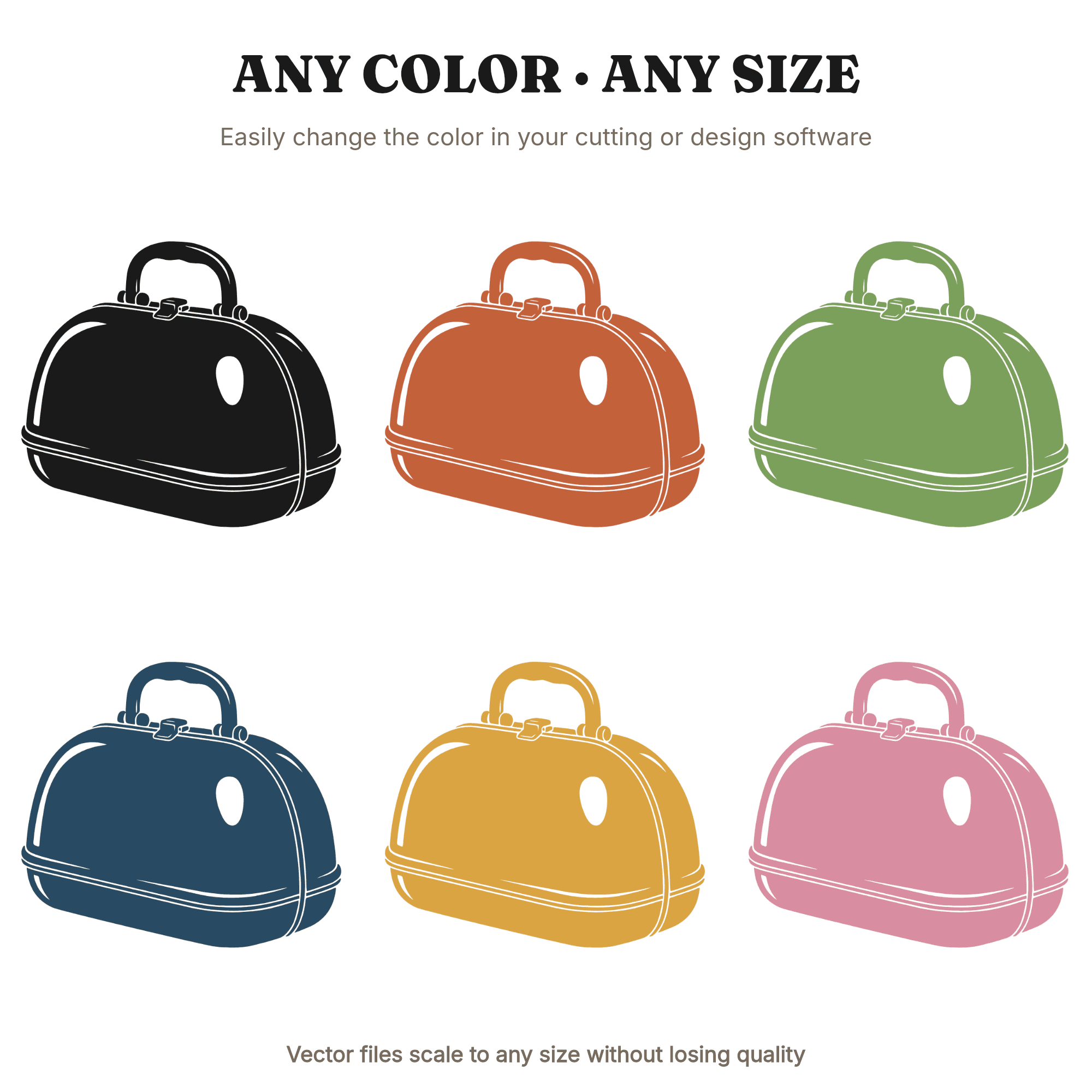 Retro Y2K Lunch Box SVG PNG, Chrome Bubble Lunchbox Cut File, Back to School Clipart Design — view 2