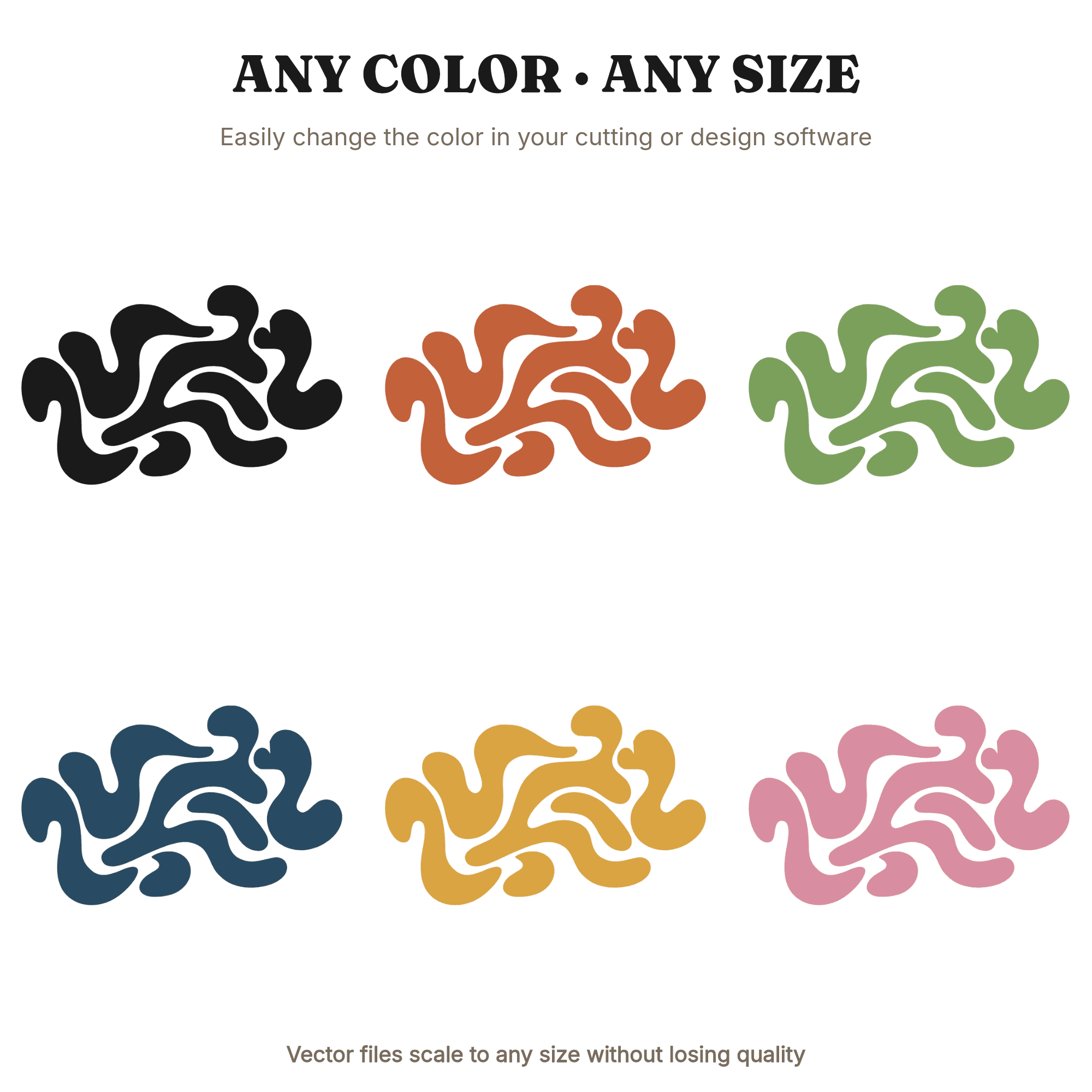 Groovy Candy Corn Pile SVG PNG, Retro 70s Wave Halloween Silhouette Cut File for Cricut, view 2