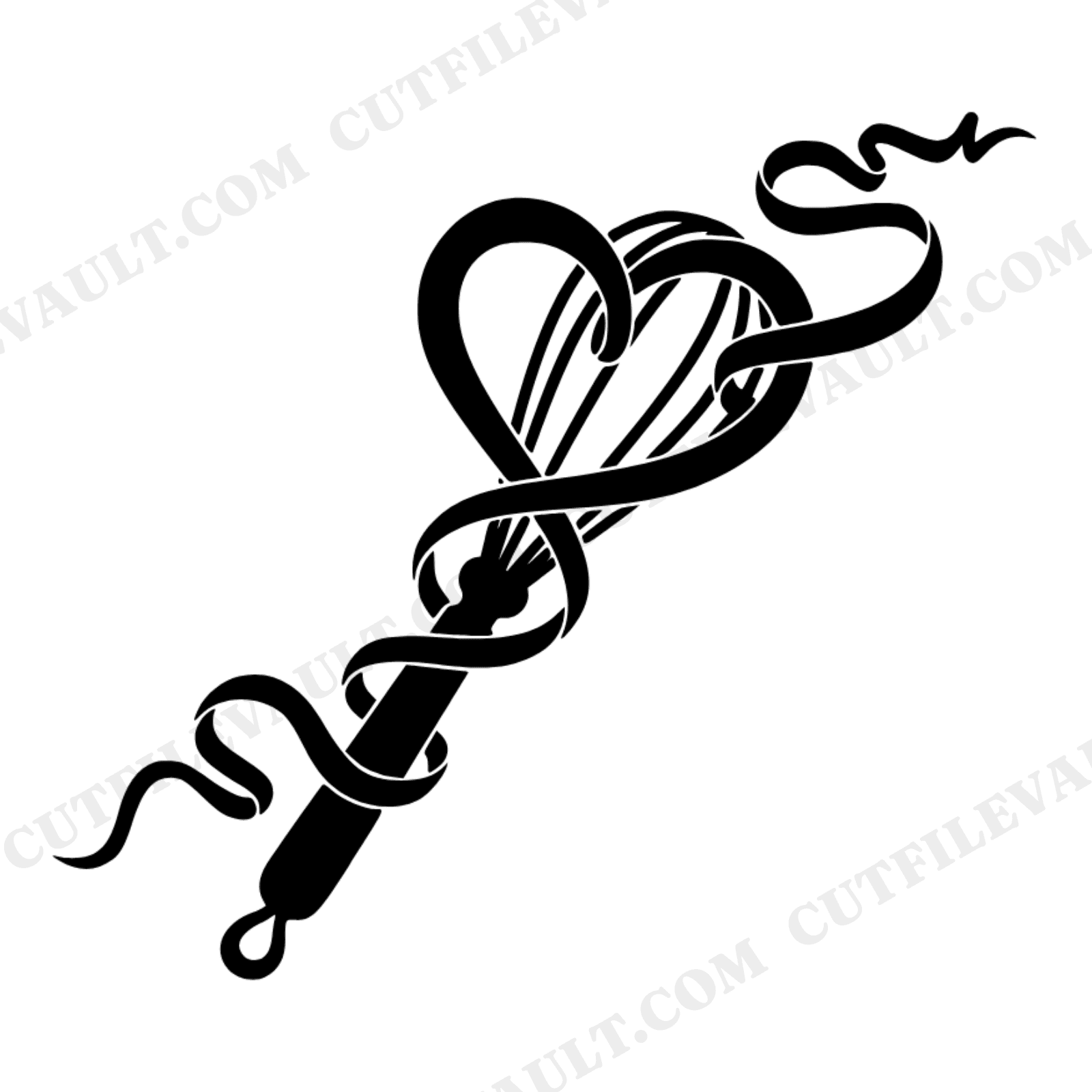 Valentine Whisk SVG, Heart Ribbon Kitchen Baking Cut File PNG, Vintage Botanical Cooking Design, view 1