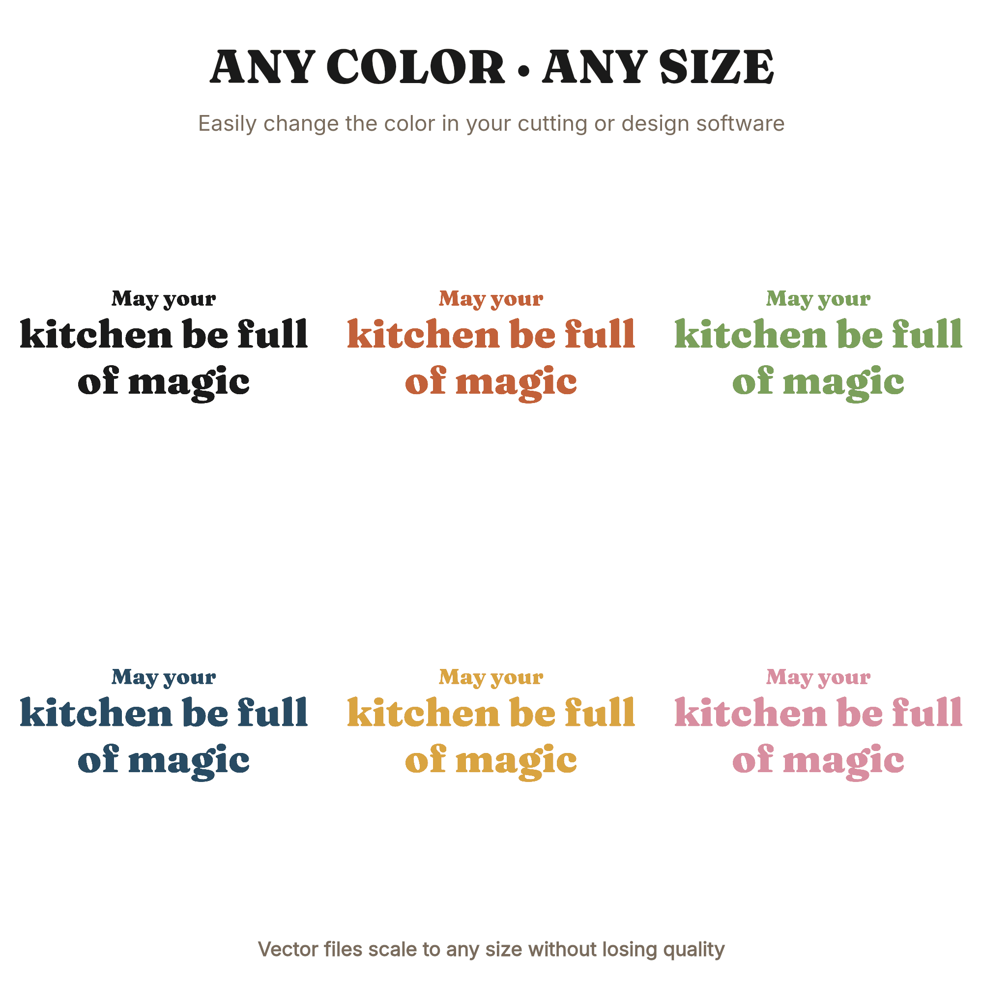 Irish Kitchen Blessing Wooden Spoon SVG PNG, St Patrick's Day Farmhouse Decor Cut File Design, view 2