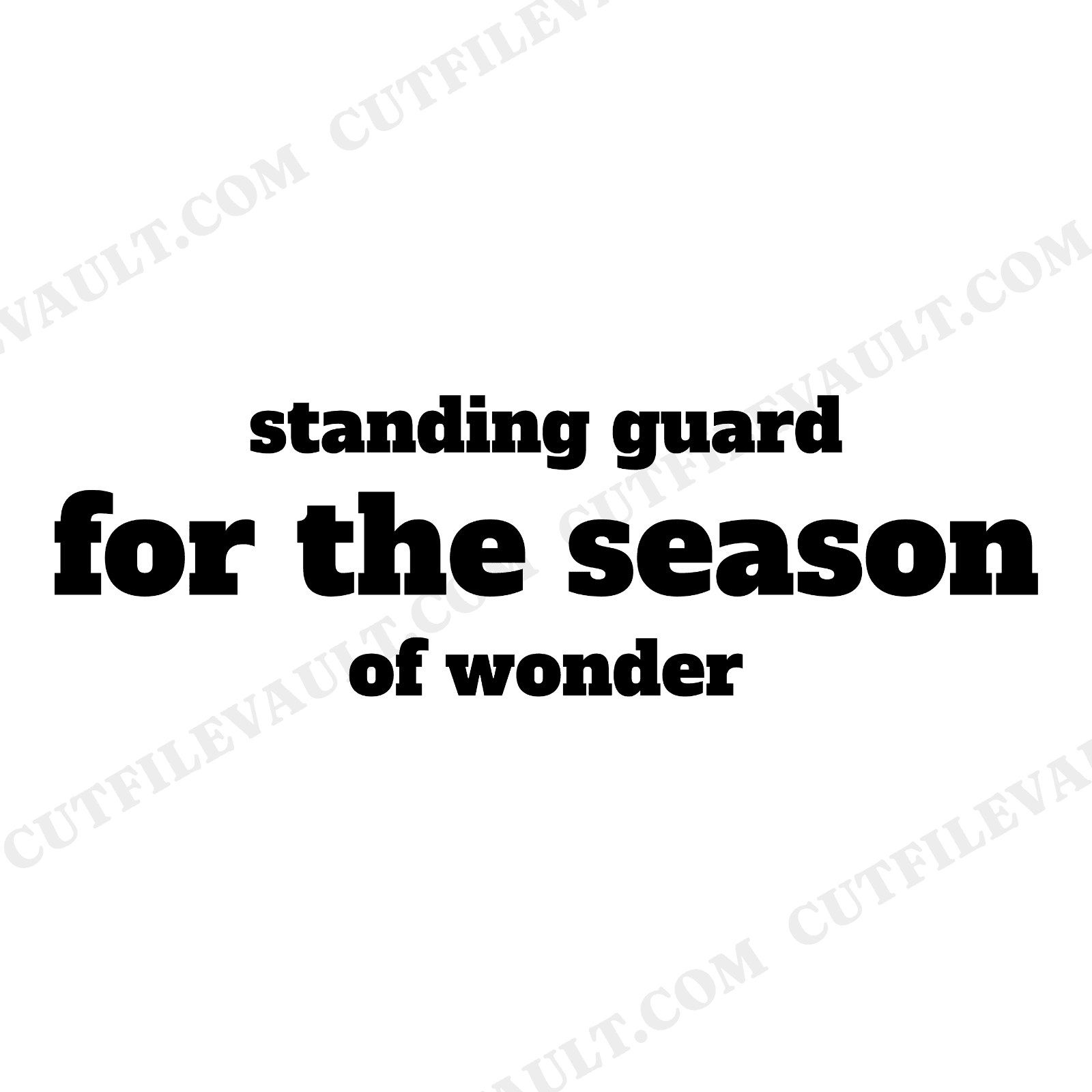 Christmas Nutcracker SVG PNG Guard Duty Holiday Decor Sign Cut File for Cricut Silhouette, view 1