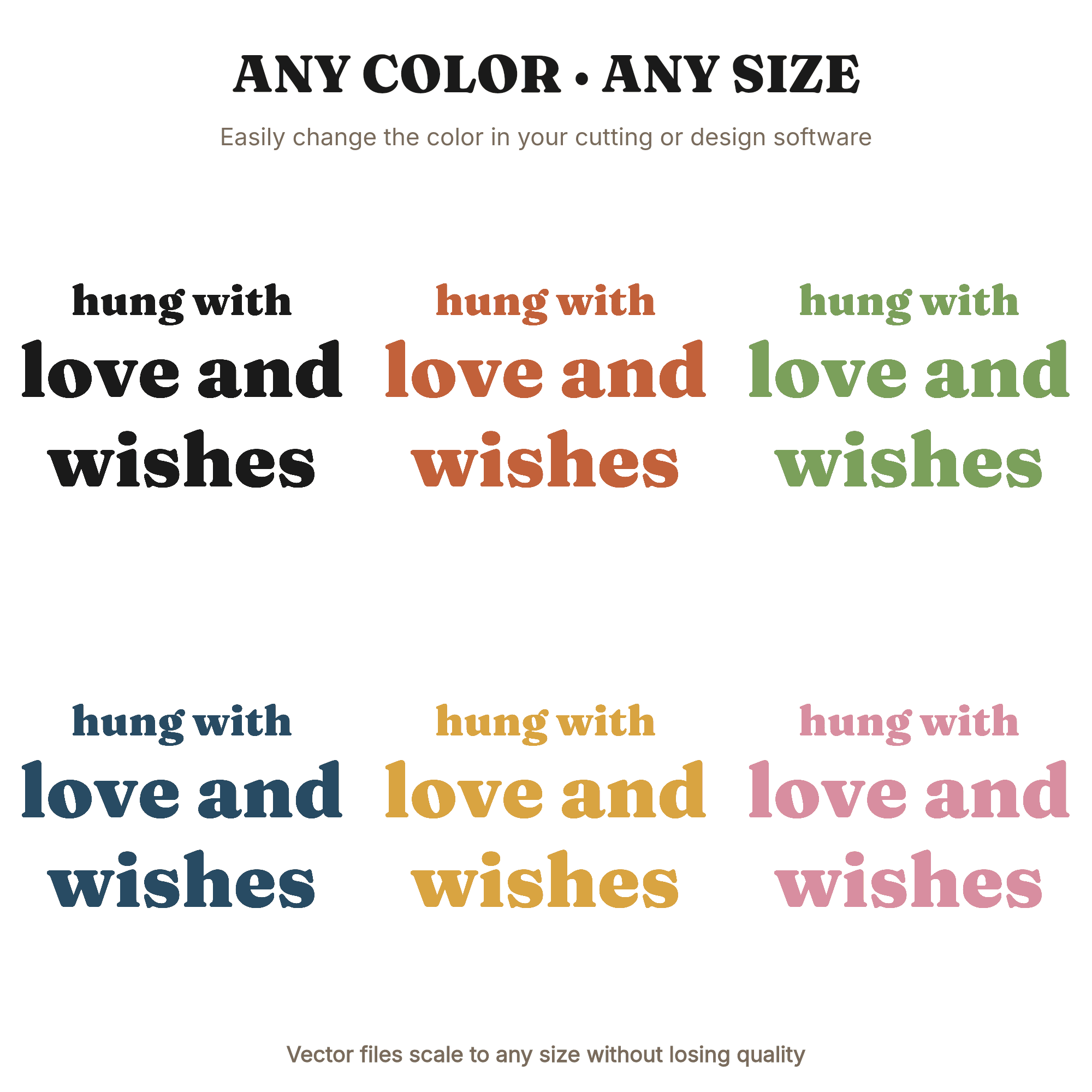 Stockings Hung With Love SVG PNG Christmas Folk Art Quote Cut File for Cricut Silhouette, view 2