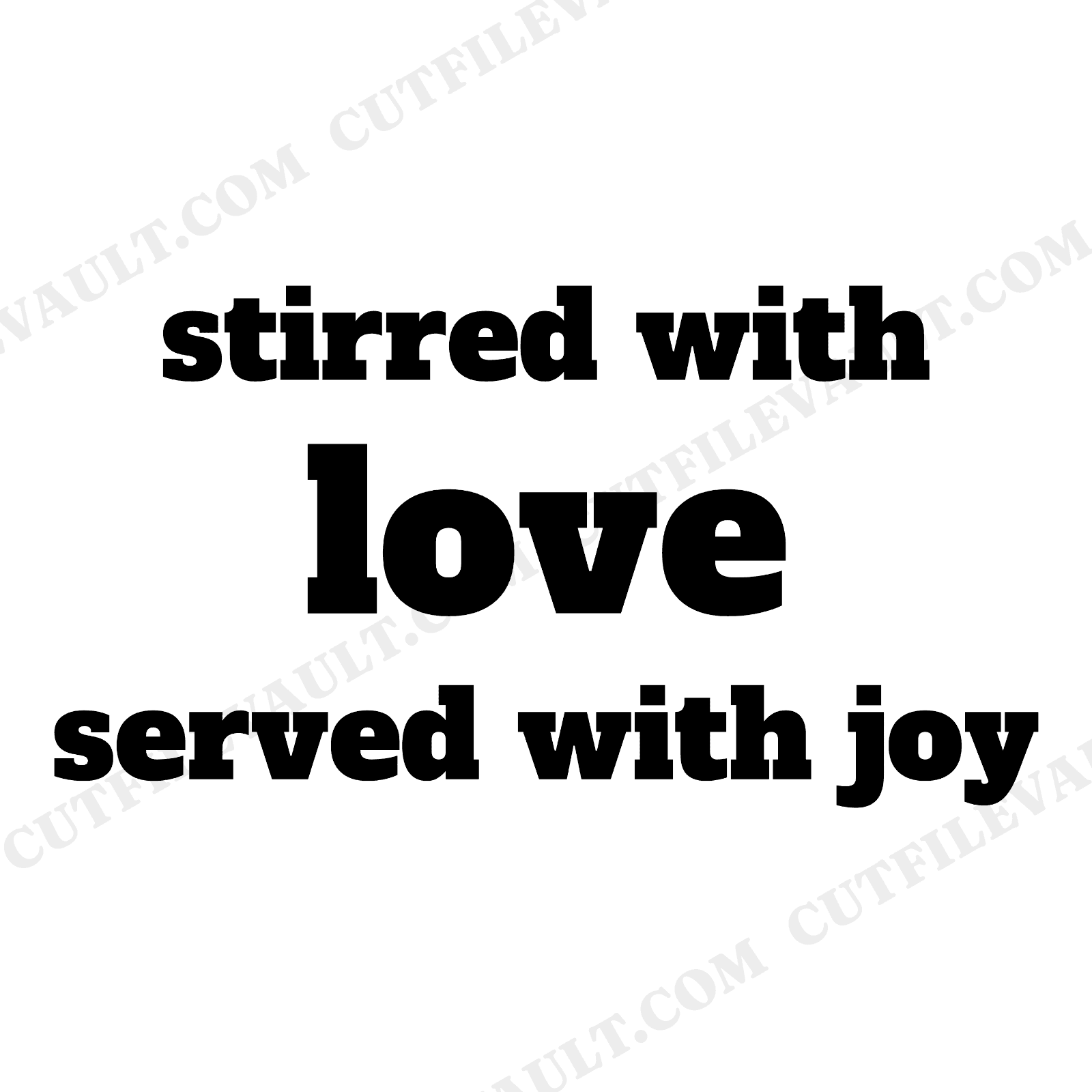 Made With Love SVG, Crossed Spoons Valentine Kitchen SVG PNG, Farmhouse Kitchen Cut File, view 1