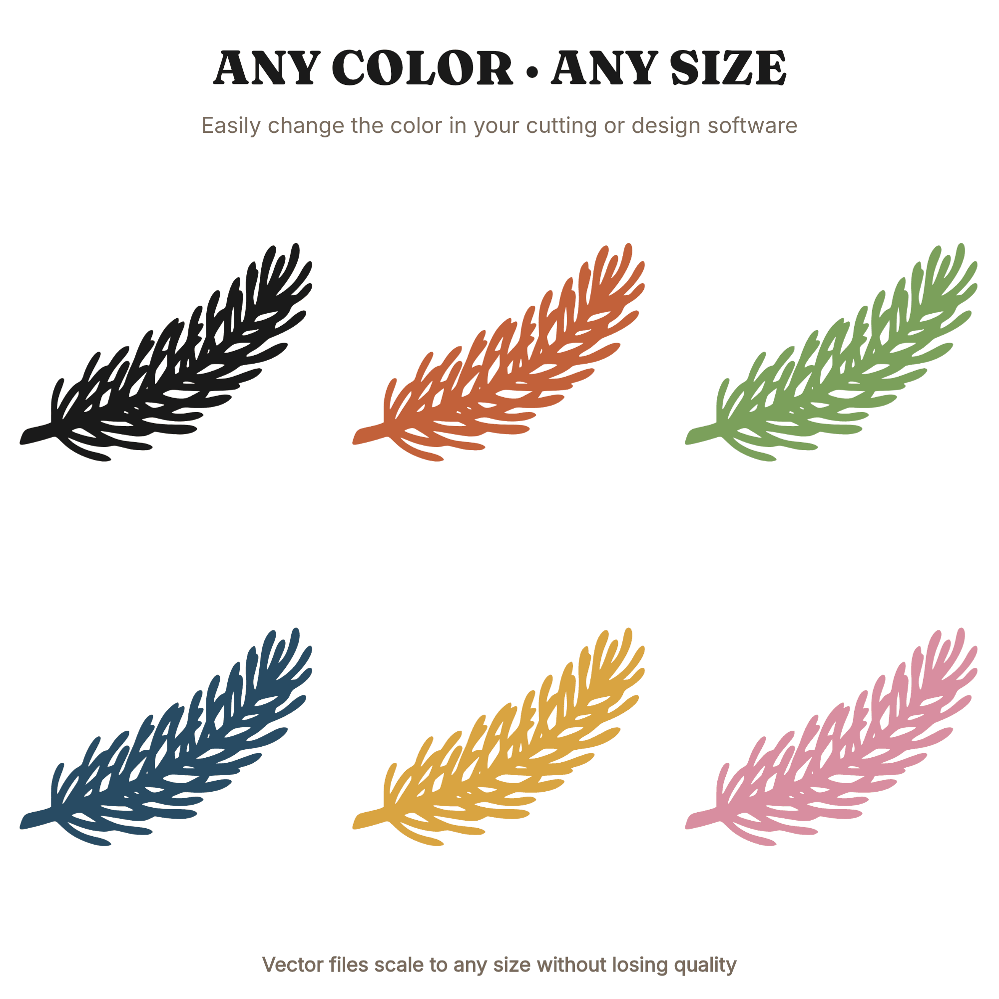Pine Bough Corner SVG, Christmas Border PNG, Diagonal Winter Branch Cut File for Holiday Cards, view 2