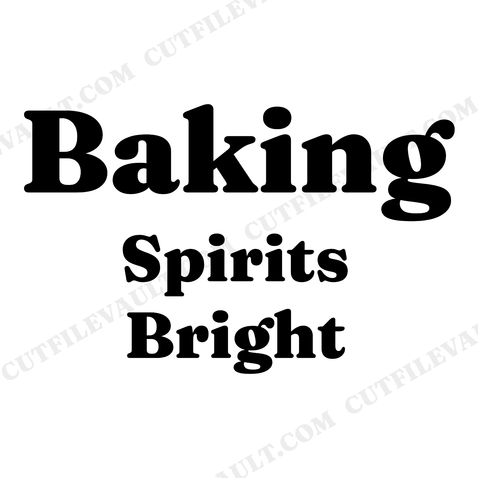 Baking Spirits Bright SVG, Nordic Star Christmas Kitchen Towel Design PNG, Holiday Baking Apron Cut File, view 1