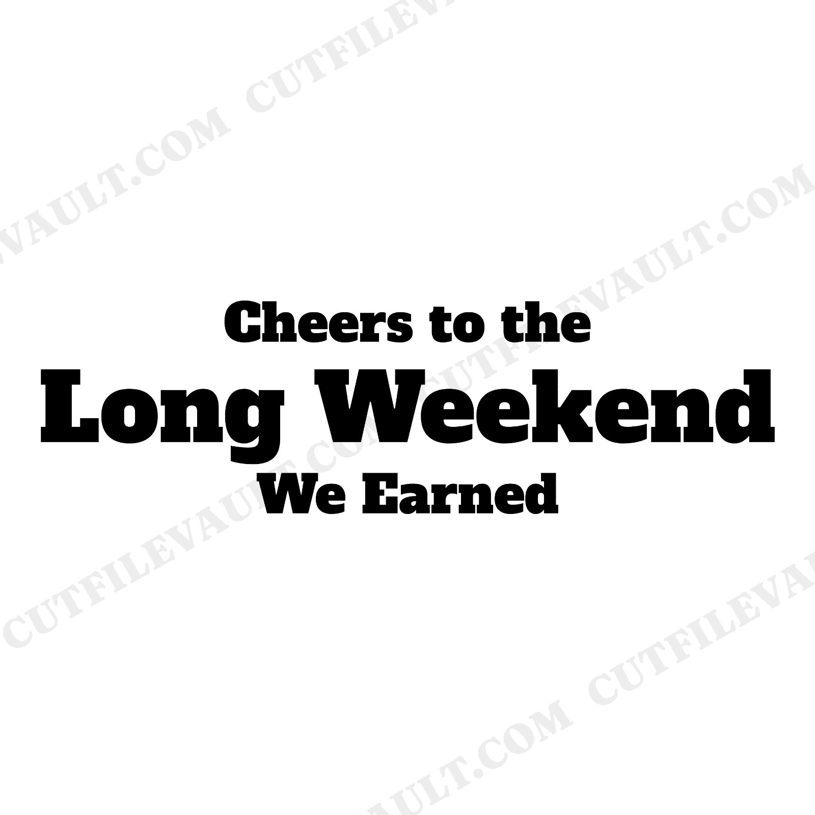 Labor Day Champagne Toast SVG PNG, Cheers to Hard Work Cut File, Party Decal Design, view 1