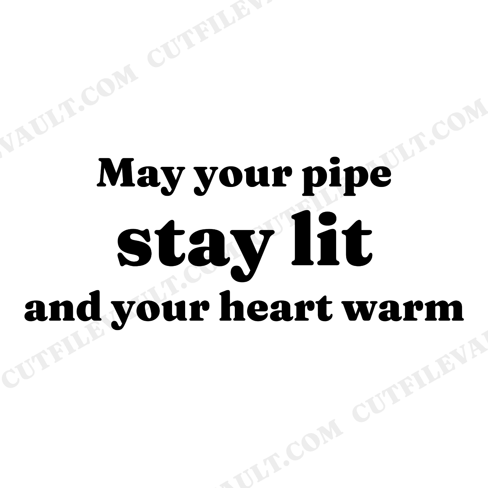 St Patrick's Day Irish Pipe SVG PNG, Gaelic Blessing Frame Cut File, Folk Art Smoke Border Design, view 1
