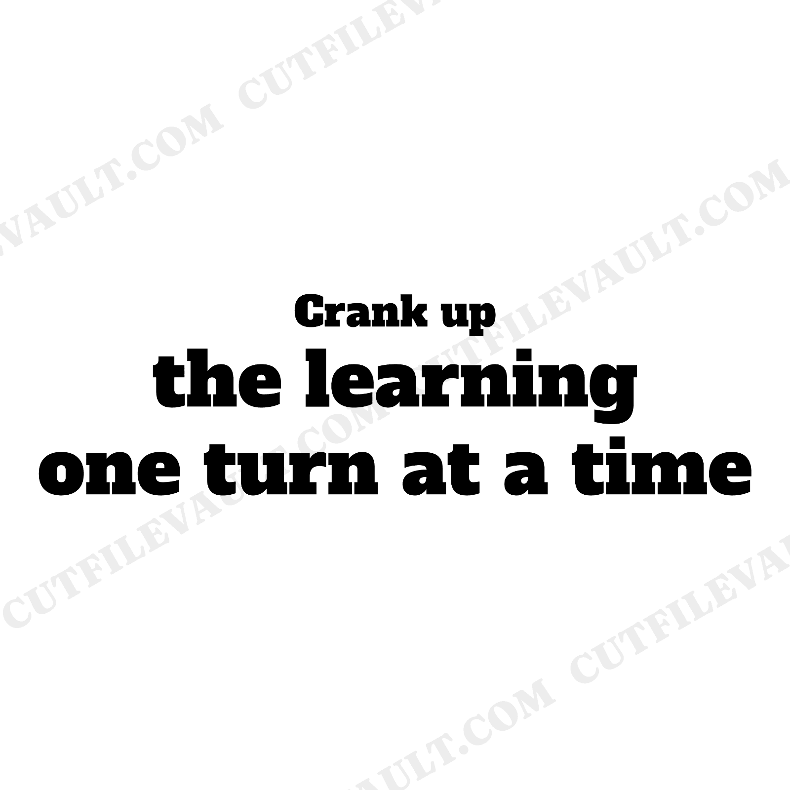 Crank Up the Learning Vintage Pencil Sharpener SVG PNG, Steampunk Teacher Classroom Cut File, view 1