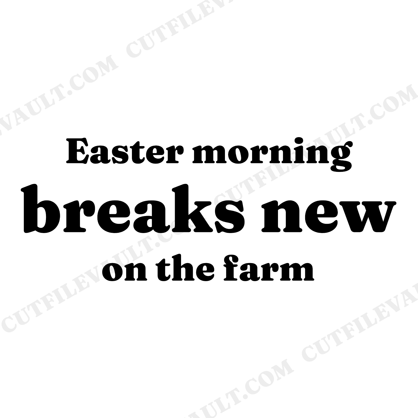 Easter Fence Post SVG, Farmhouse Easter Cardinal Lily PNG, Faith Farm Decor Cut File, view 1