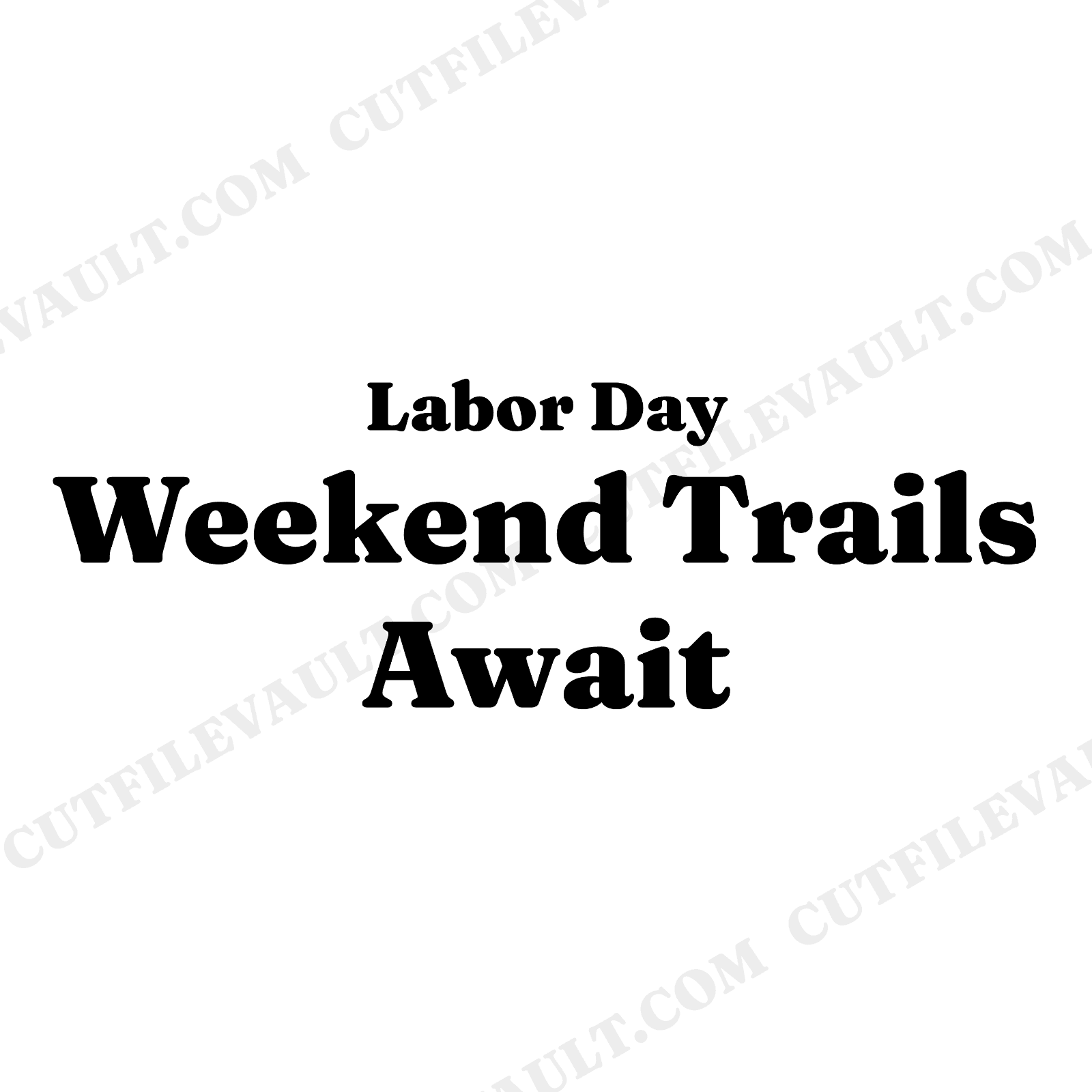 Labor Day Weekend Mountains Calling SVG PNG, Cabin Sign Cut File, Vintage Banner Farmhouse Design, view 1